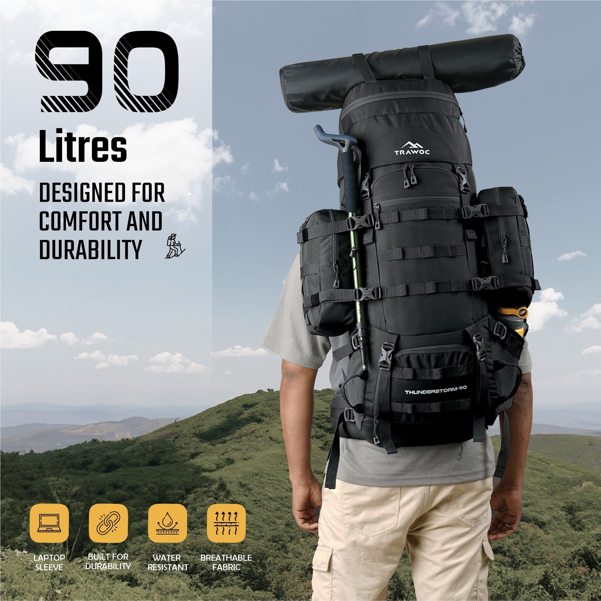 Thunderstorm 90L Rucksack