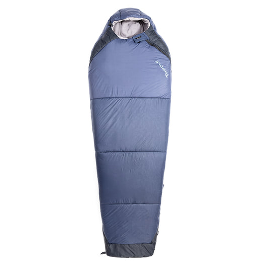 Tripole Zanskar Army Sleeping Bag with Fleece Lining for Cold Weather Trekking and Travelling | Mummy Shape | Water Repellent | 3 Year Warranty ( - 5°C Blue)