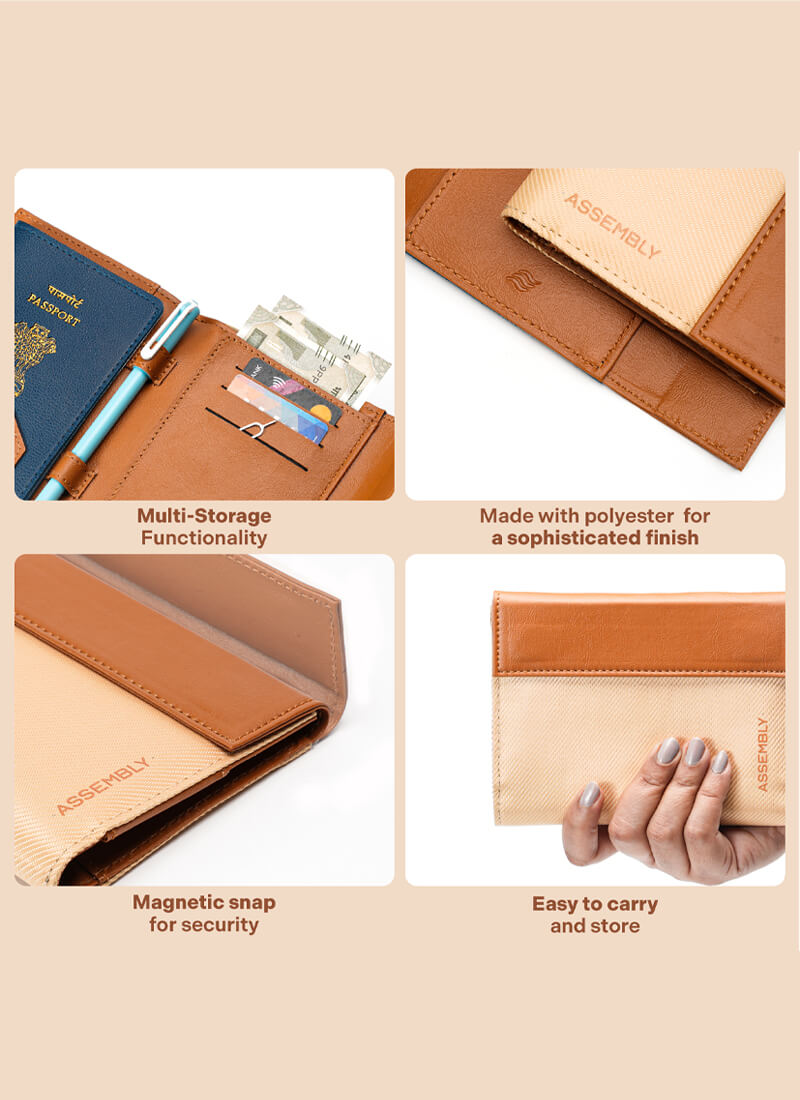 Passport Holder | Beige