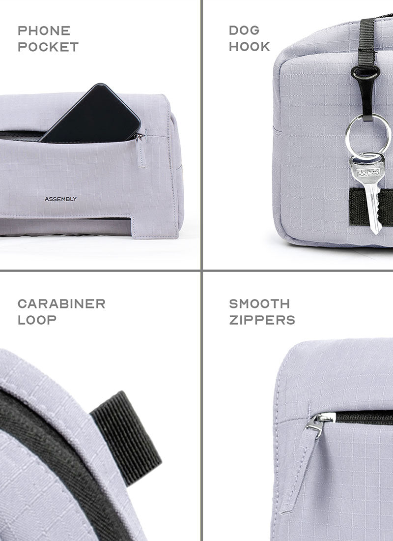 Scape Fanny Pack | 3 Way Carry Crossbody With Spillproof Upper