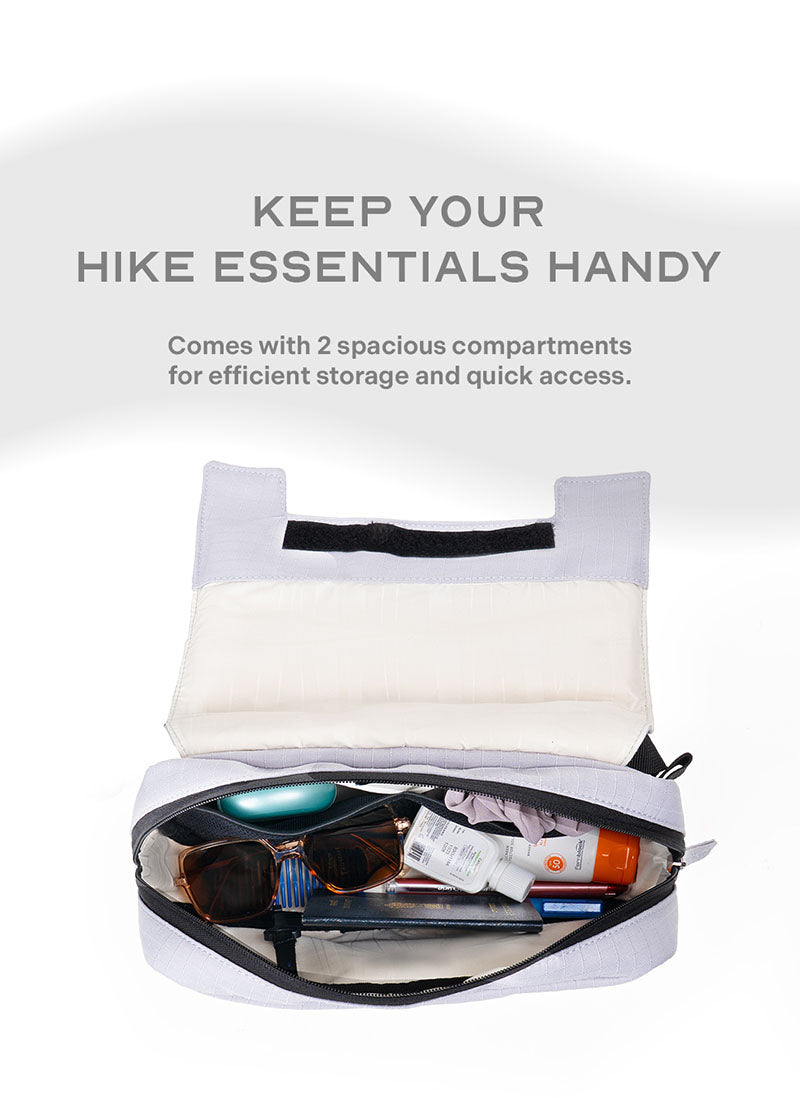 Scape Fanny Pack | 3 Way Carry Crossbody With Spillproof Upper