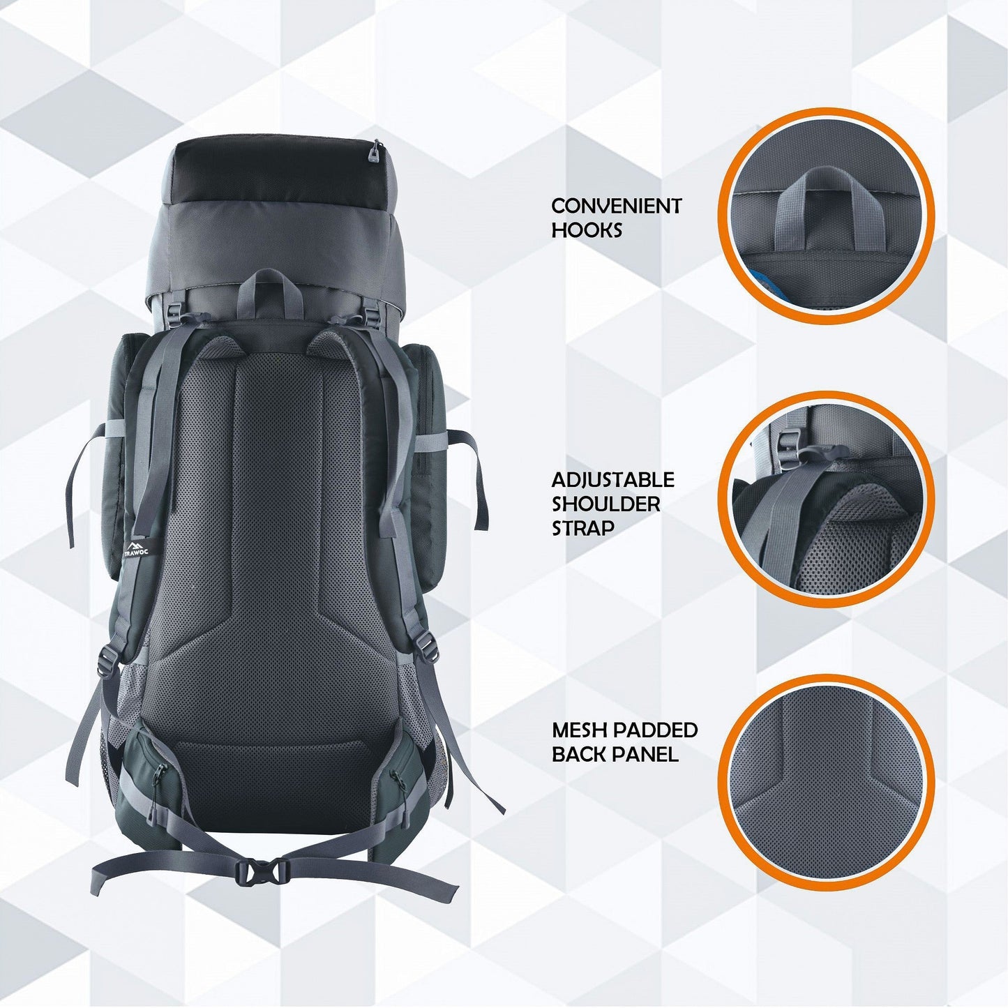 VORTEX 60 Ltr Travel Backpack