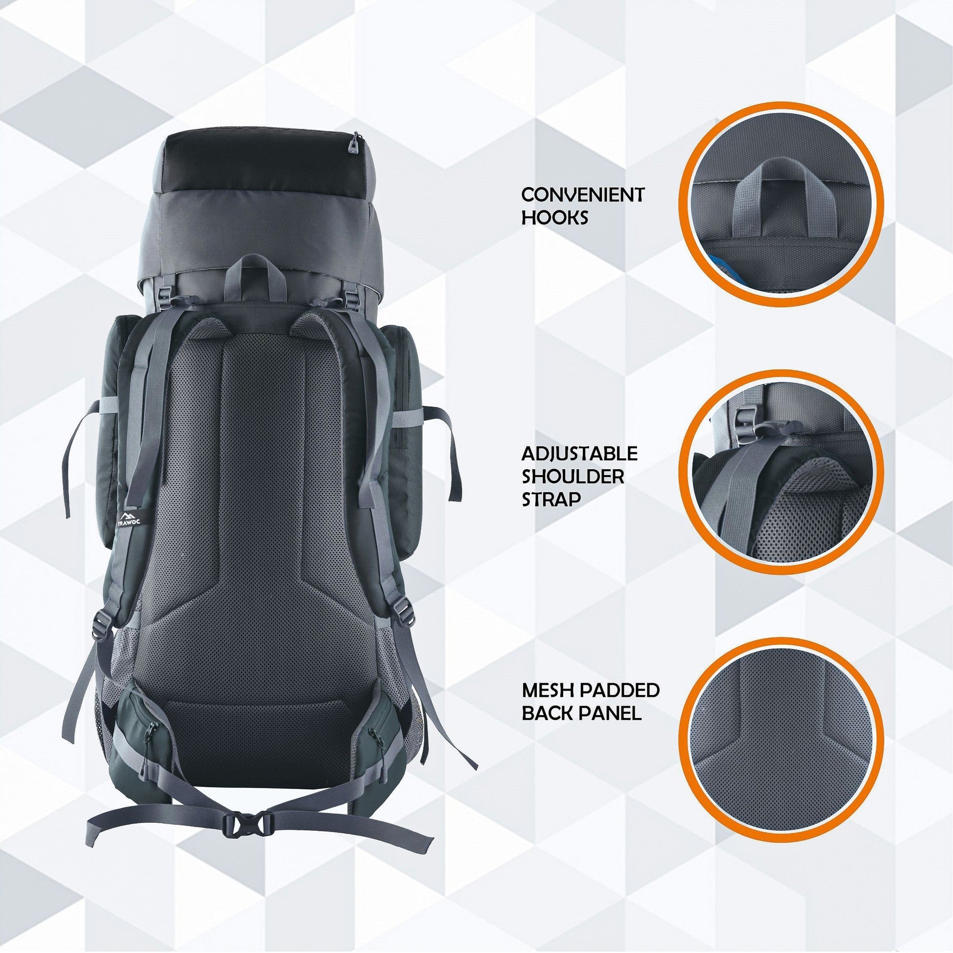 VORTEX 60 Ltr Travel Backpack