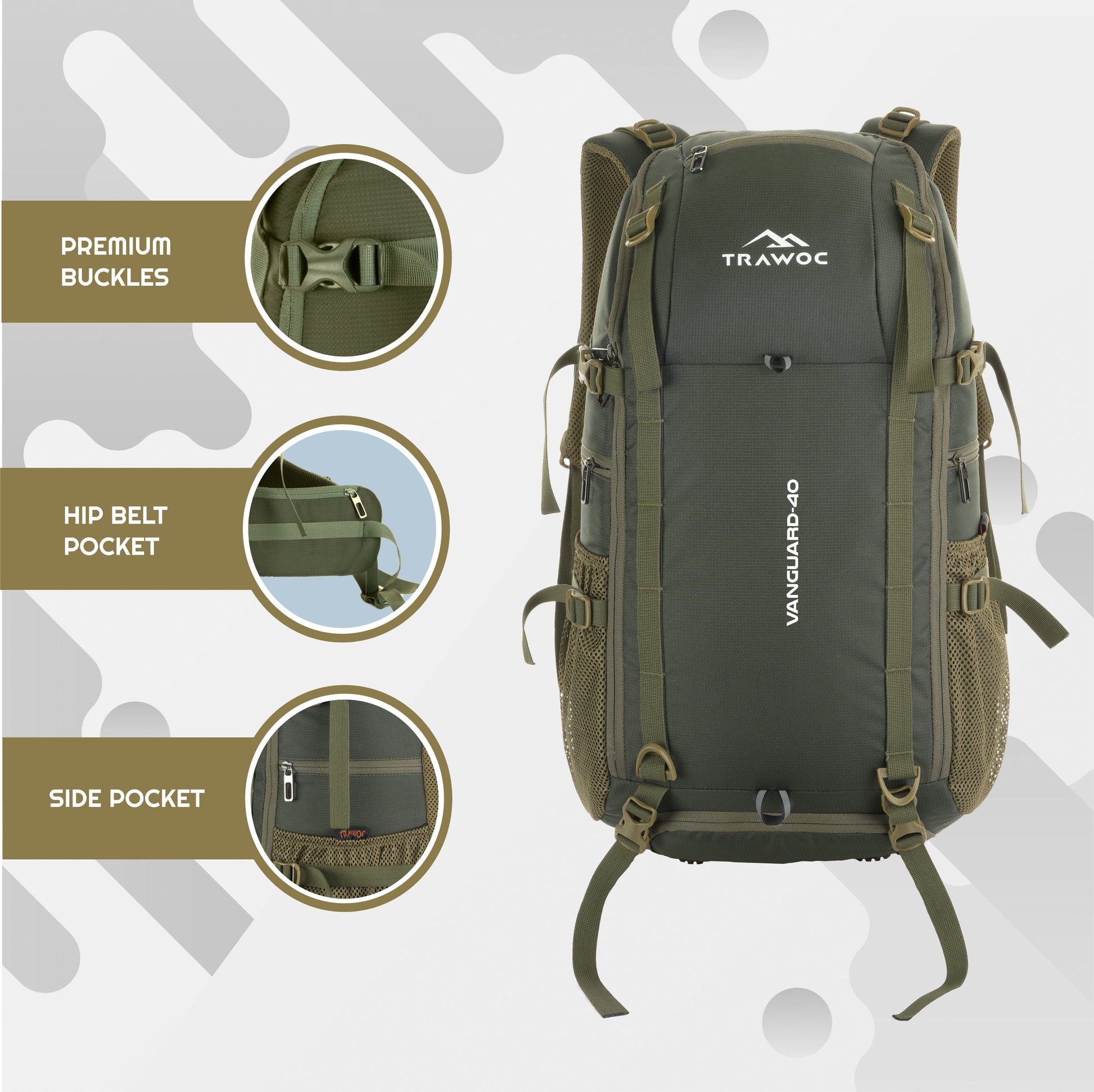 VANGUARD 40 Litre Travel Backpack
