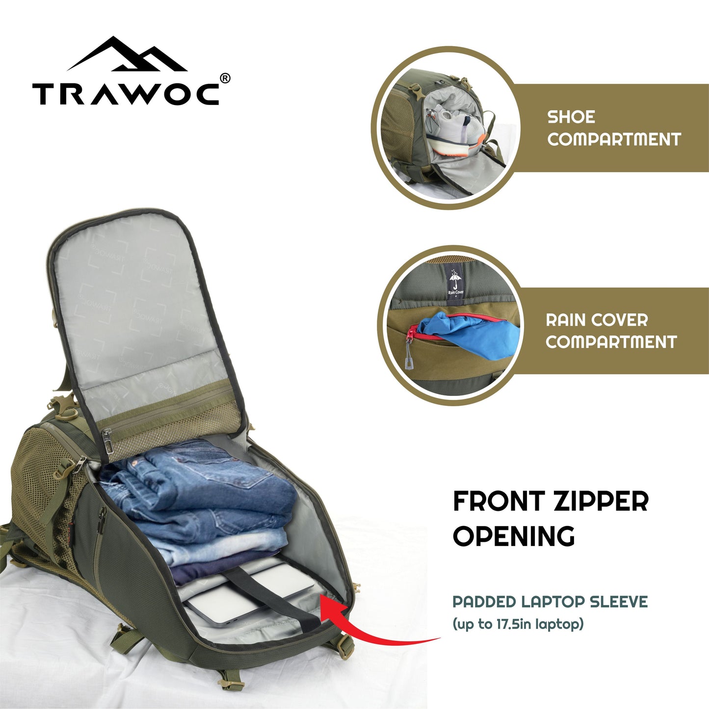 VANGUARD 40 Litre Travel Backpack