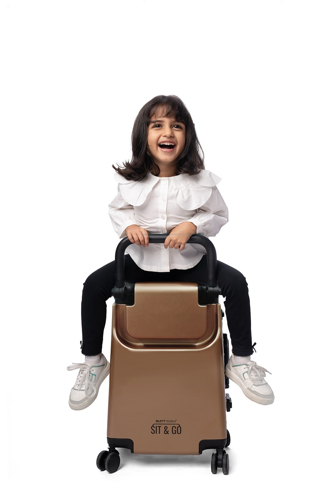 Butt Baby Sit & Go - India's First Cabin Luggage Baby Carrier - Rustic Bronze