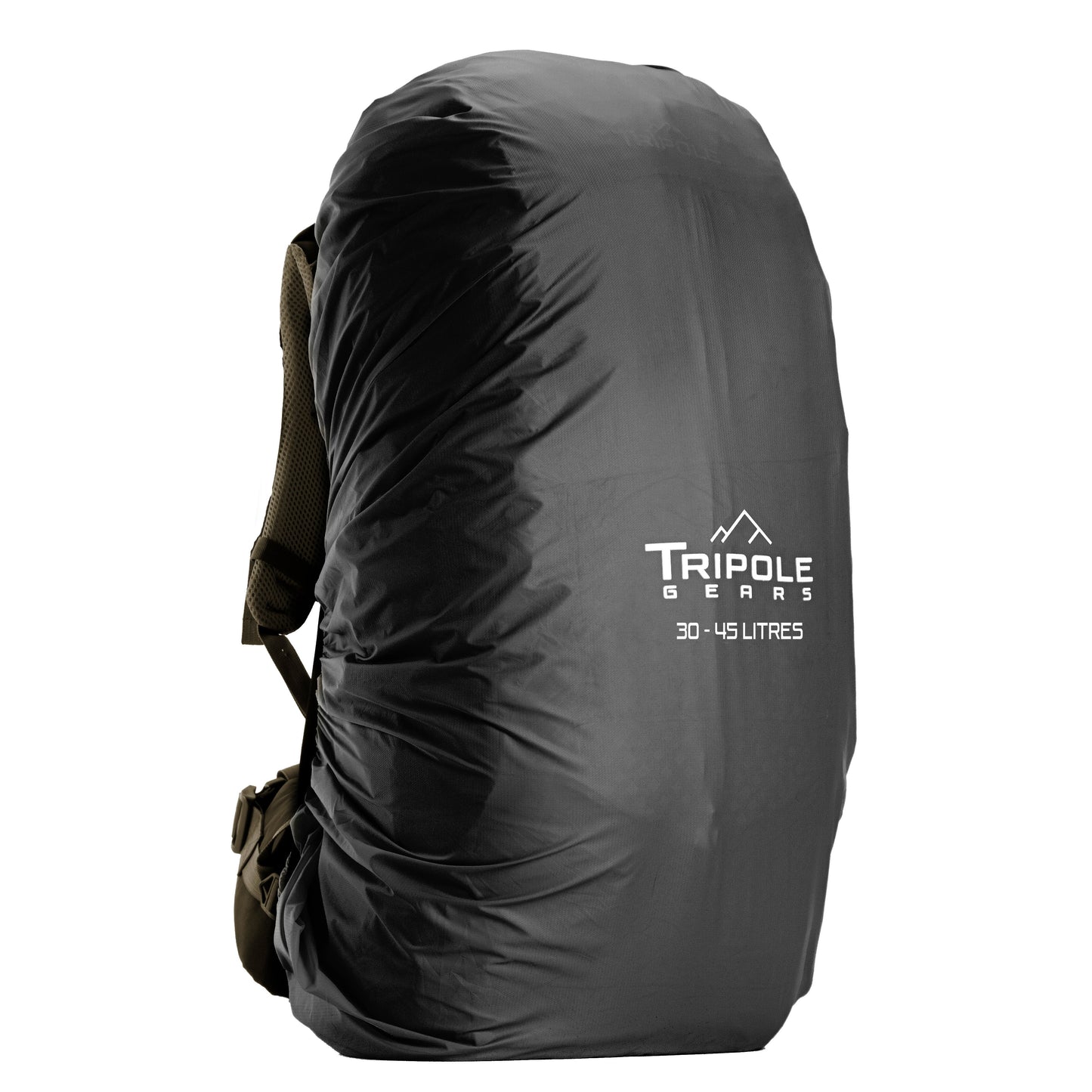Tripole Summit 40 | Rucksack for Trekking, Hiking, Backpacking | Raincover Included | Men & Women | 1 Year Warranty (Red)