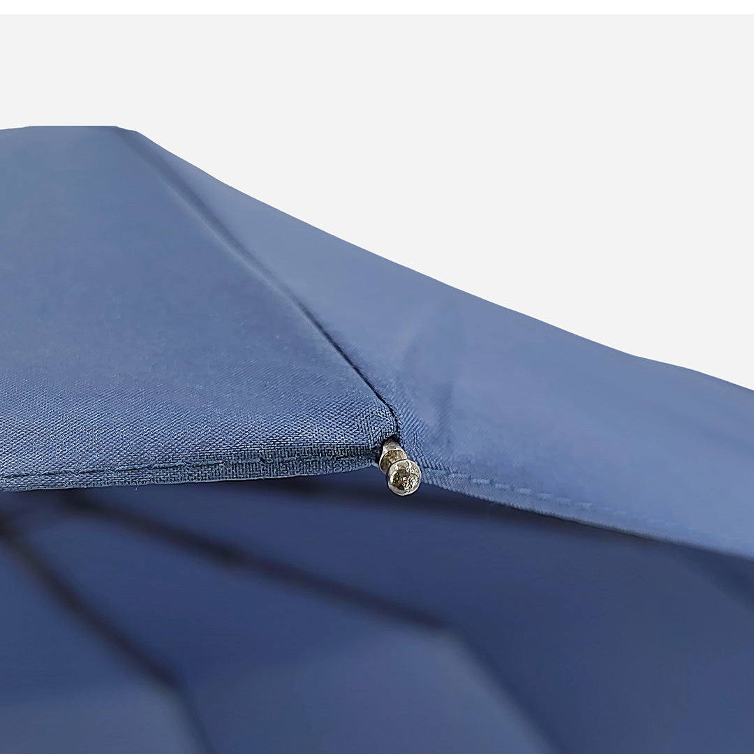 Destinio Large folding umbrella with UV coating (23 inch, Navy Blue)