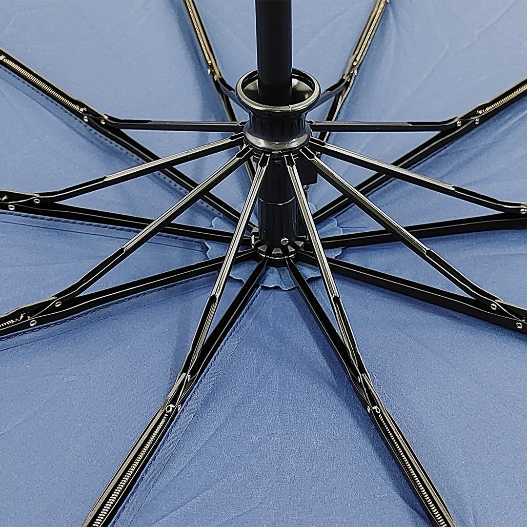 Destinio Large folding umbrella with UV coating (23 inch, Navy Blue)