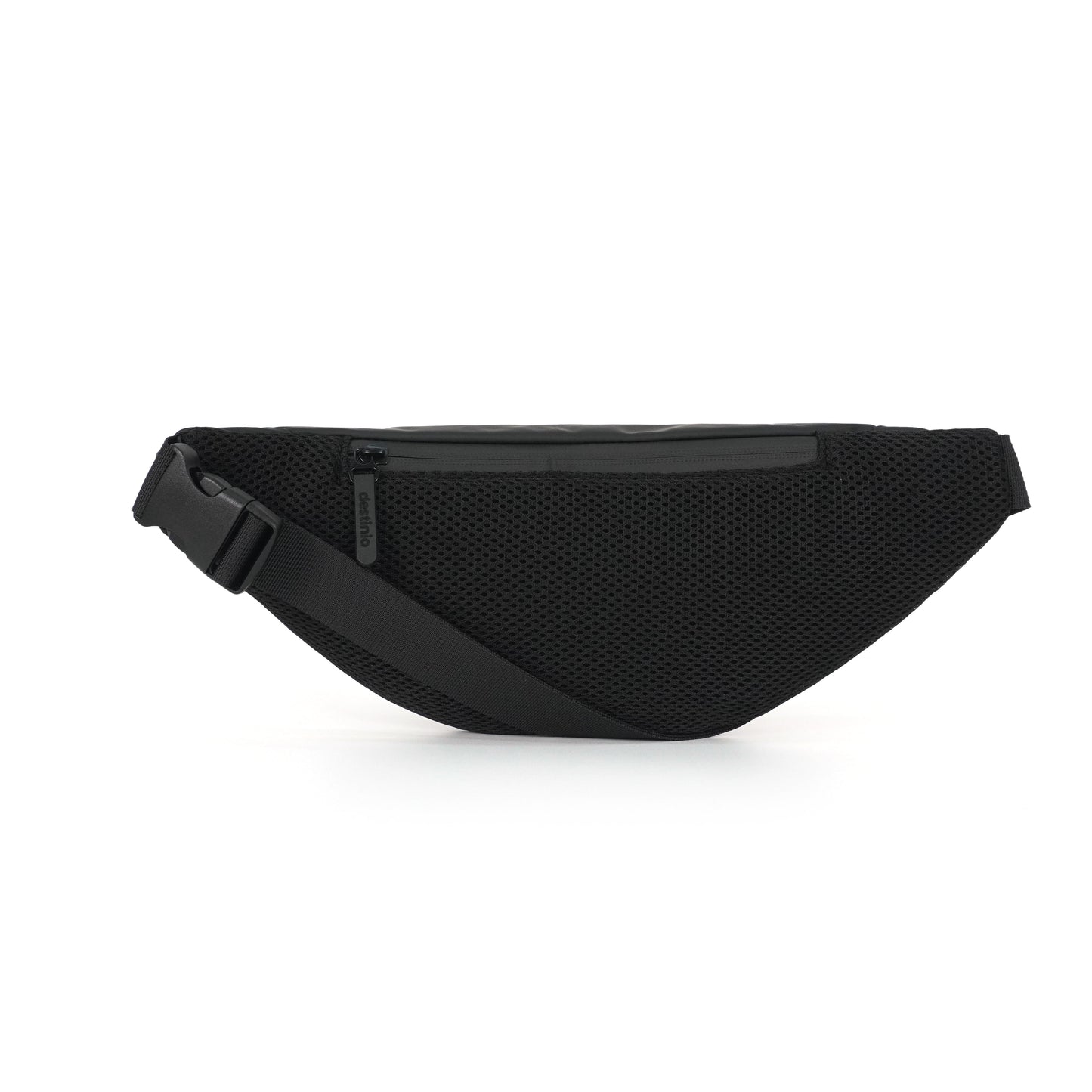 Destinio Banana Waist Bag for Man Woman- Black