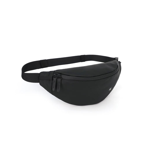Destinio Banana Waist Bag for Man Woman- Black