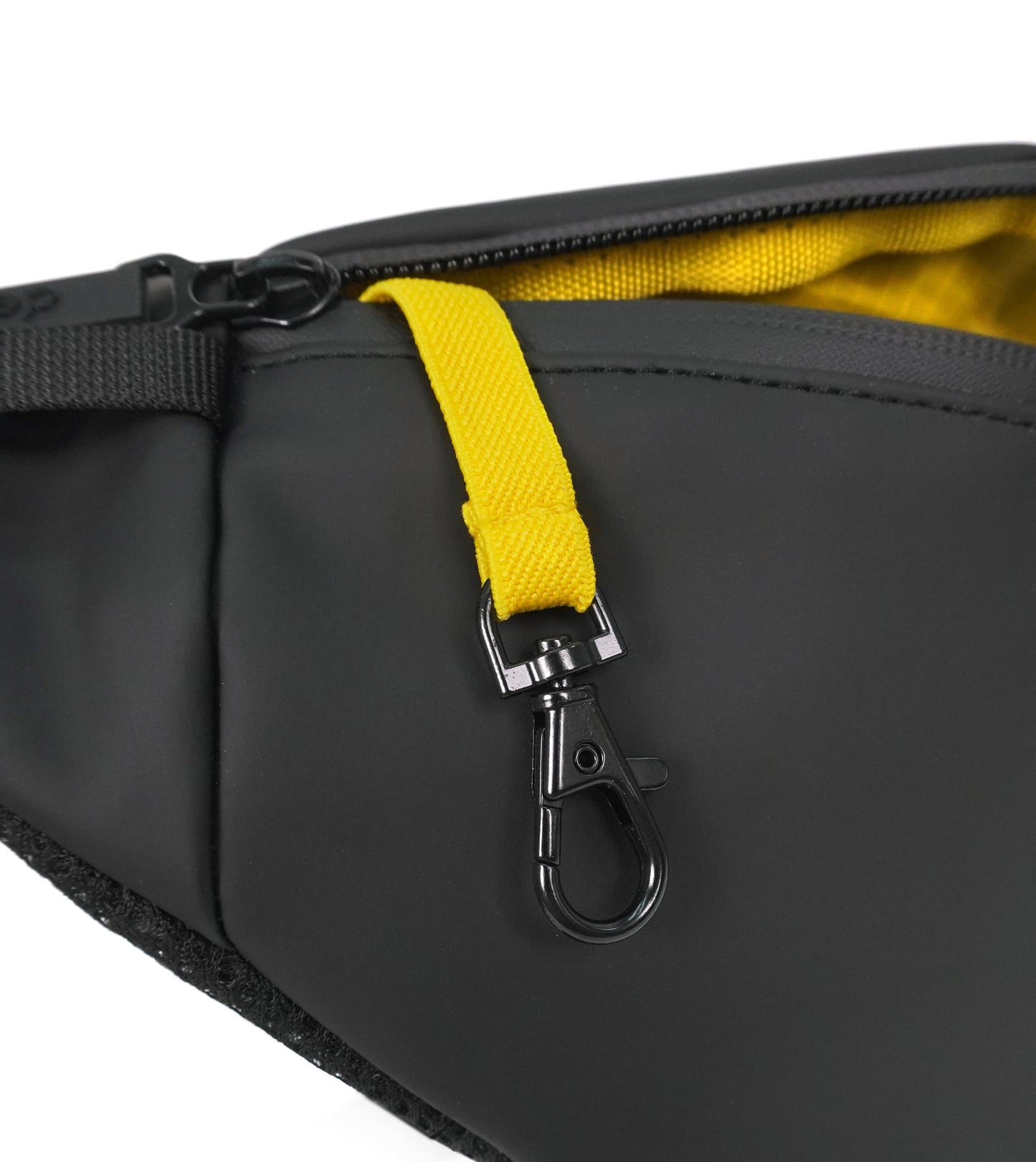 Destinio Banana Waist Bag for Man Woman- Black