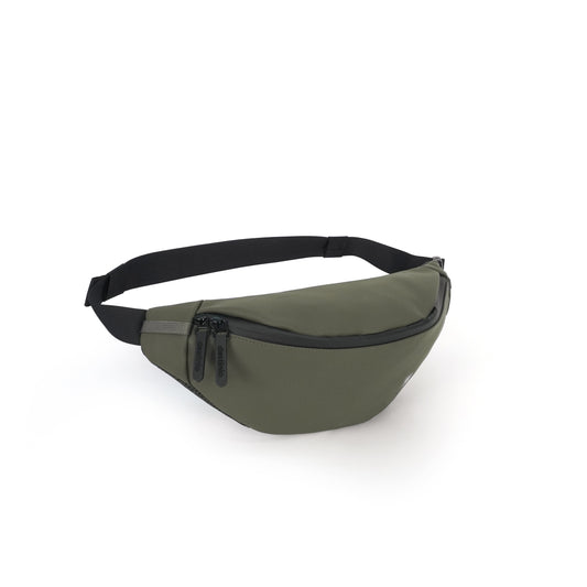 Destinio Banana Waist Bag for Man Woman- Olive Green
