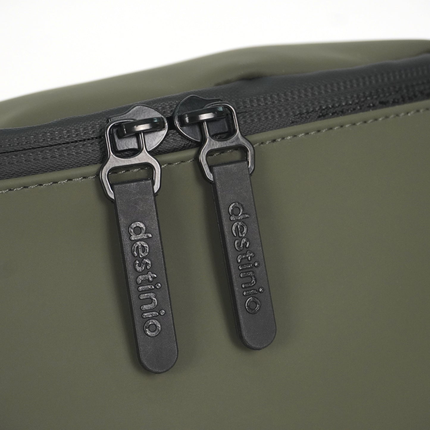 Destinio Banana Waist Bag for Man Woman- Olive Green