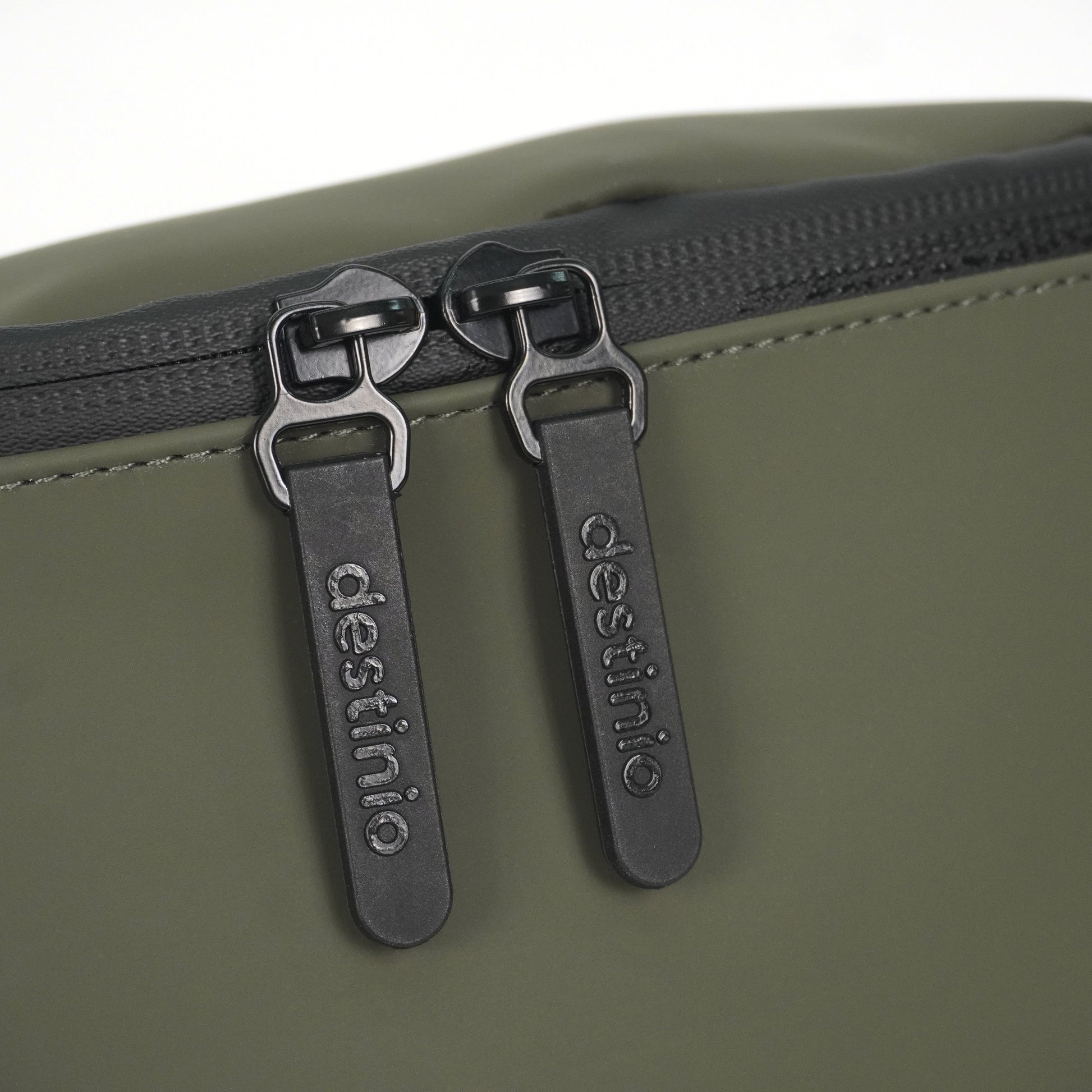 Destinio Banana Waist Bag for Man Woman- Olive Green