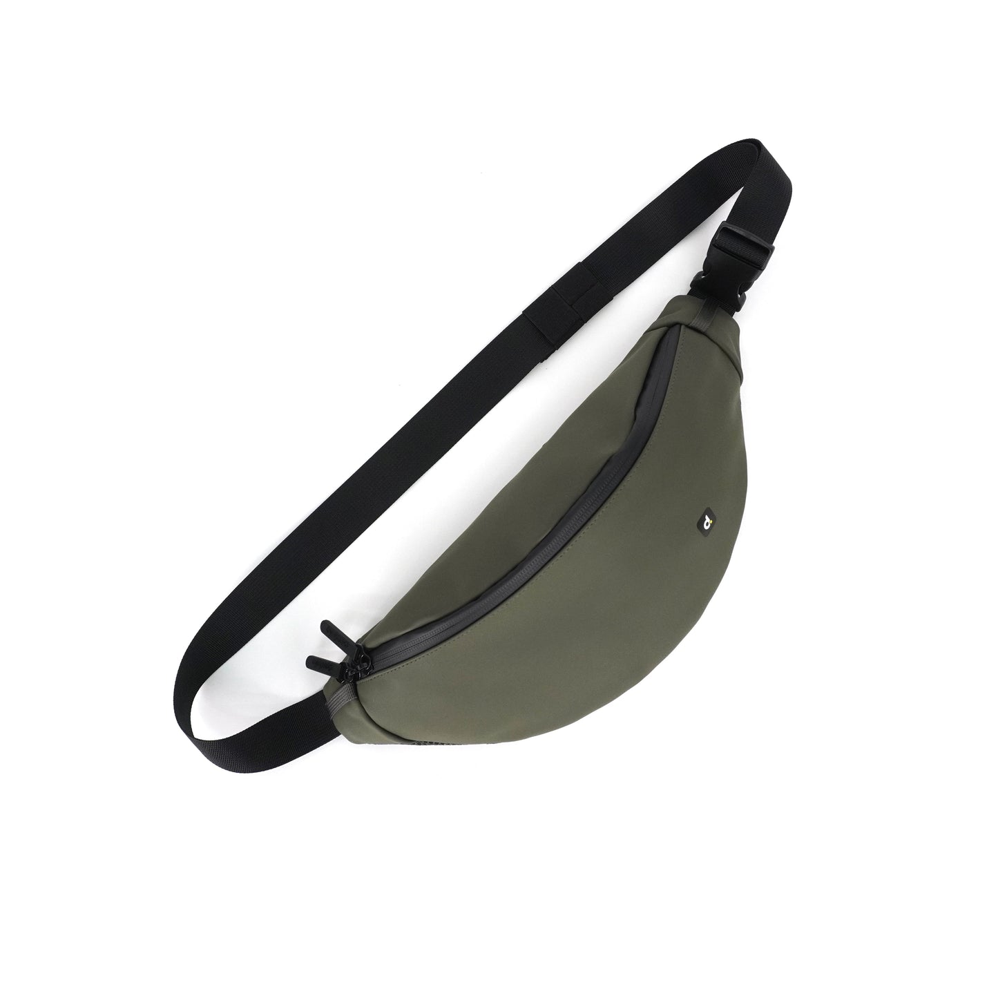 Destinio Banana Waist Bag for Man Woman- Olive Green