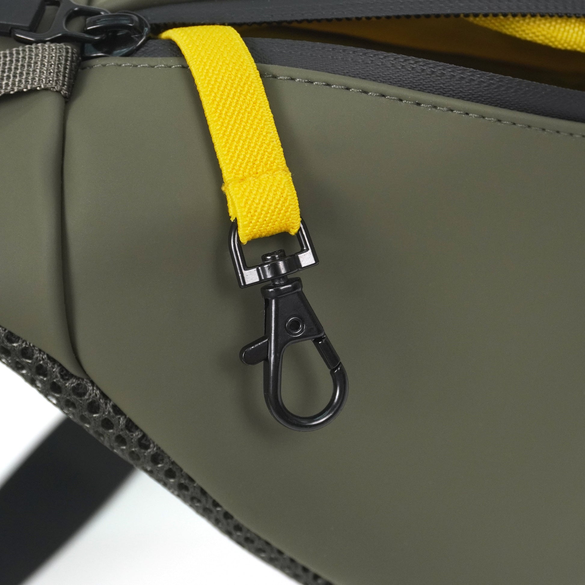 Destinio Banana Waist Bag for Man Woman- Olive Green