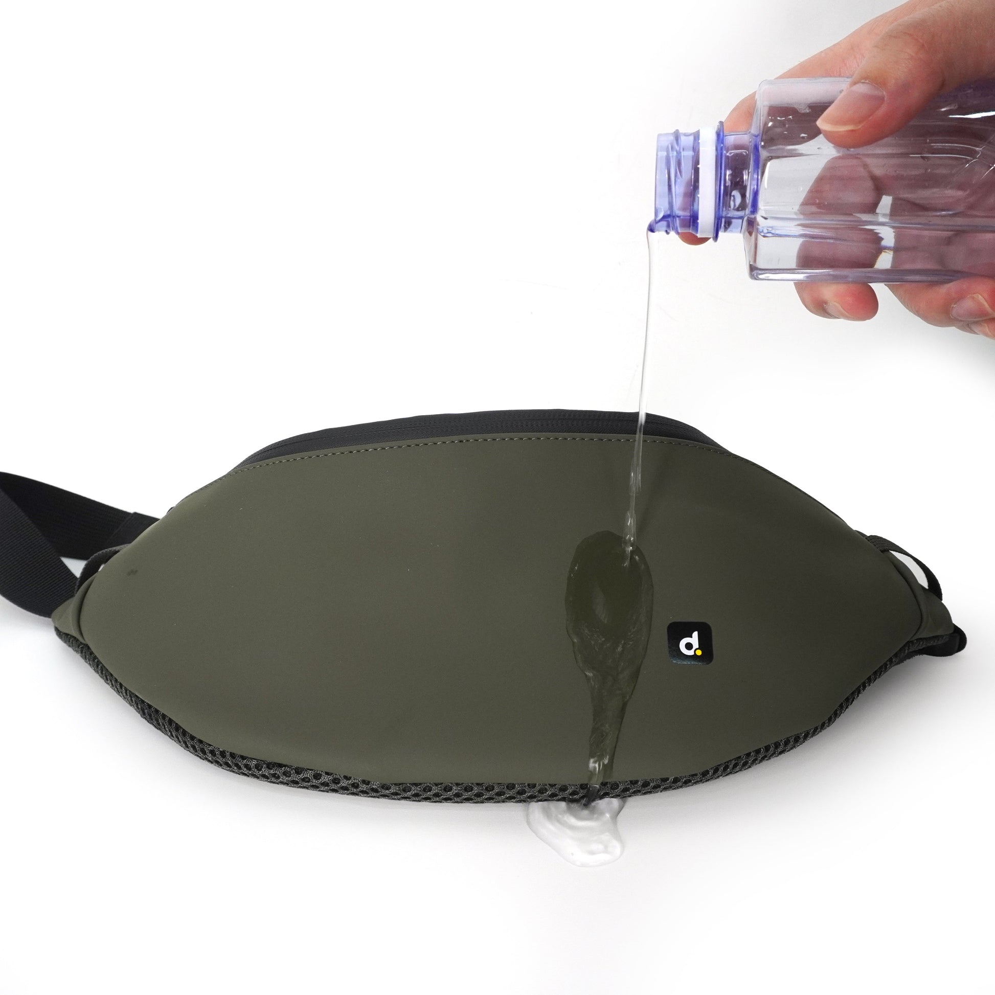 Destinio Banana Waist Bag for Man Woman- Olive Green