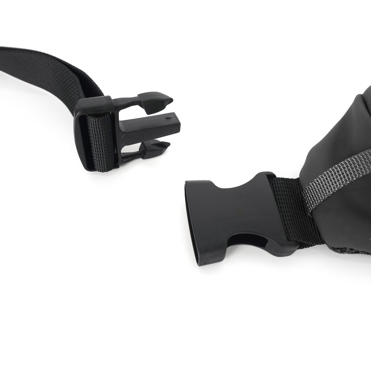 Destinio Banana Waist Bag for Man Woman- Black