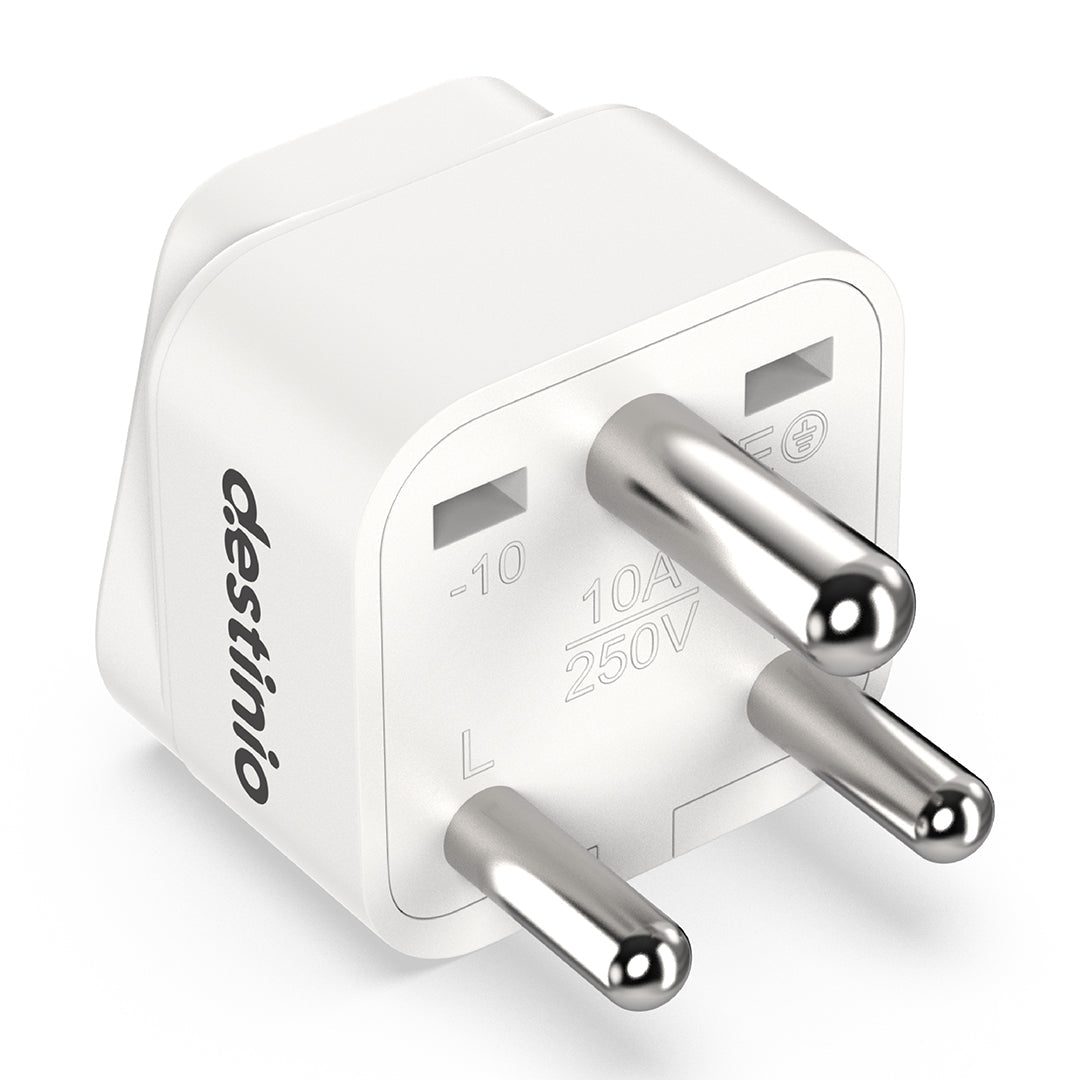Plug adapter Type D India (Pack of 2)
