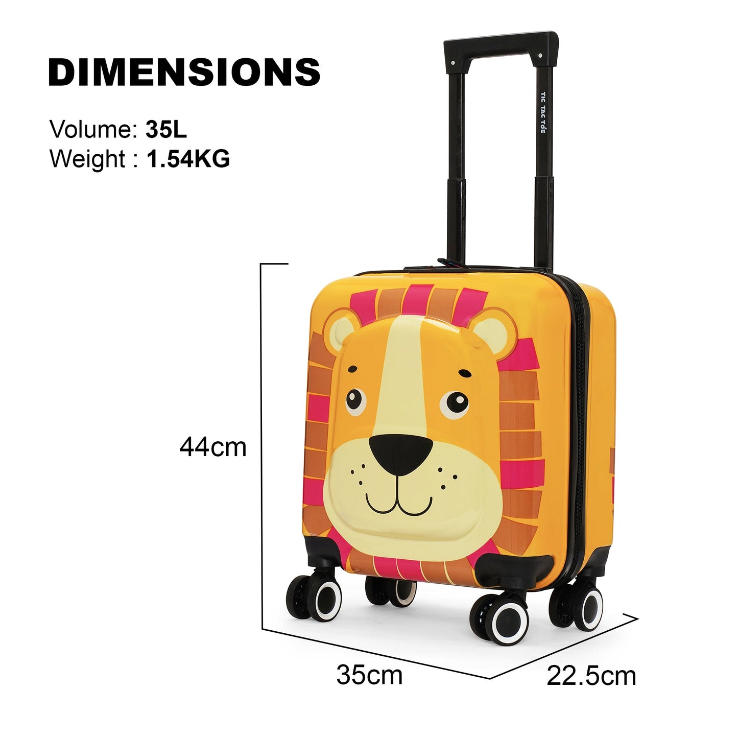 Tic Tac Toe Kids Lion