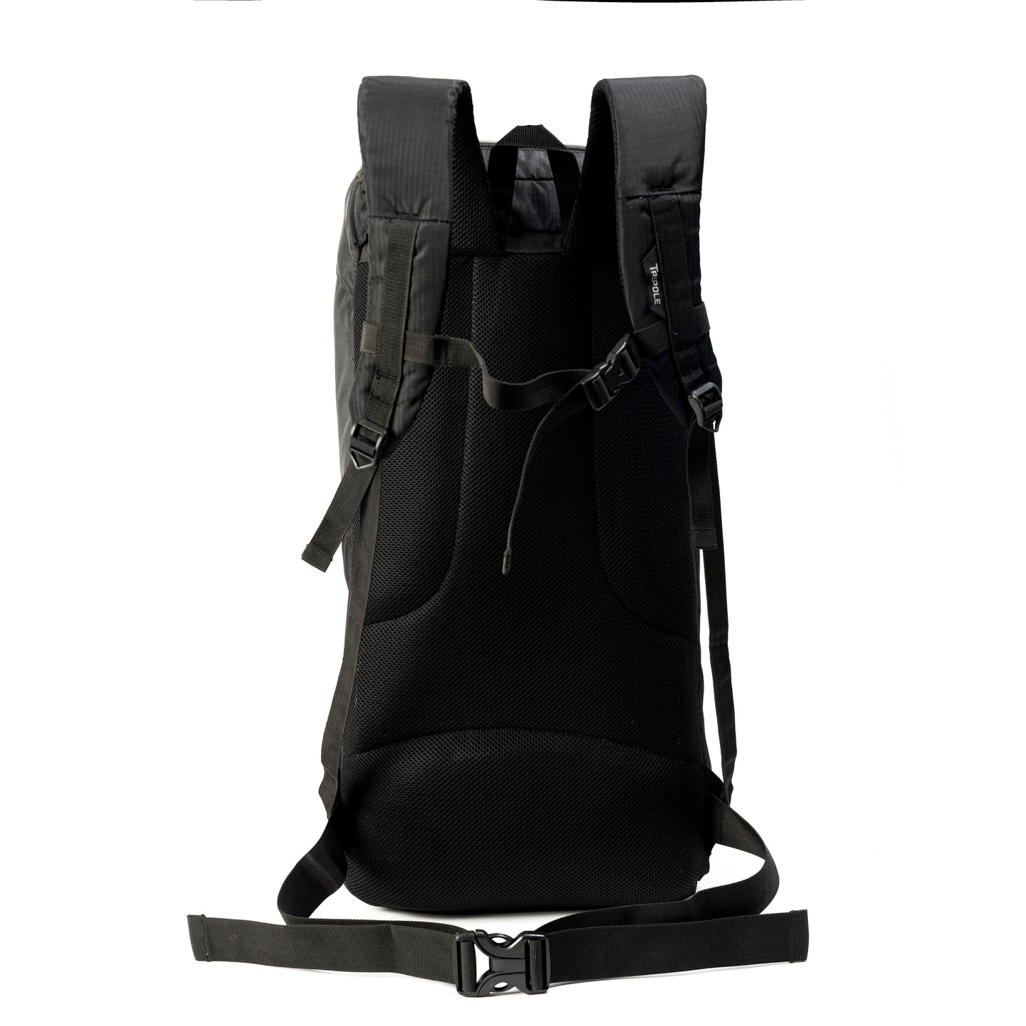 Tripole Summit 40 | Rucksack for Trekking, Hiking, Backpacking | Raincover Included | Men & Women | 1 Year Warranty (Black)