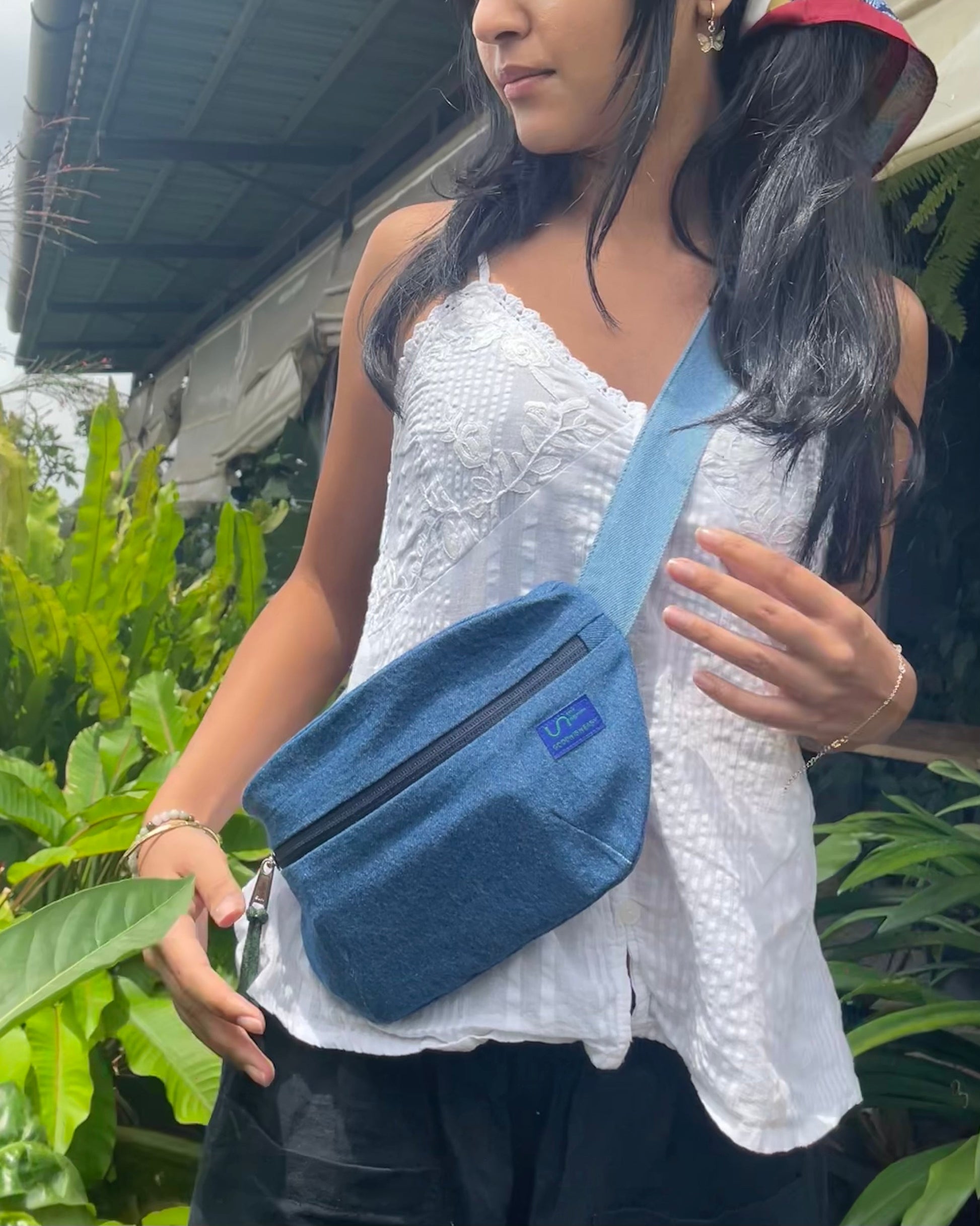 The Everyday Denim Fanny Pack