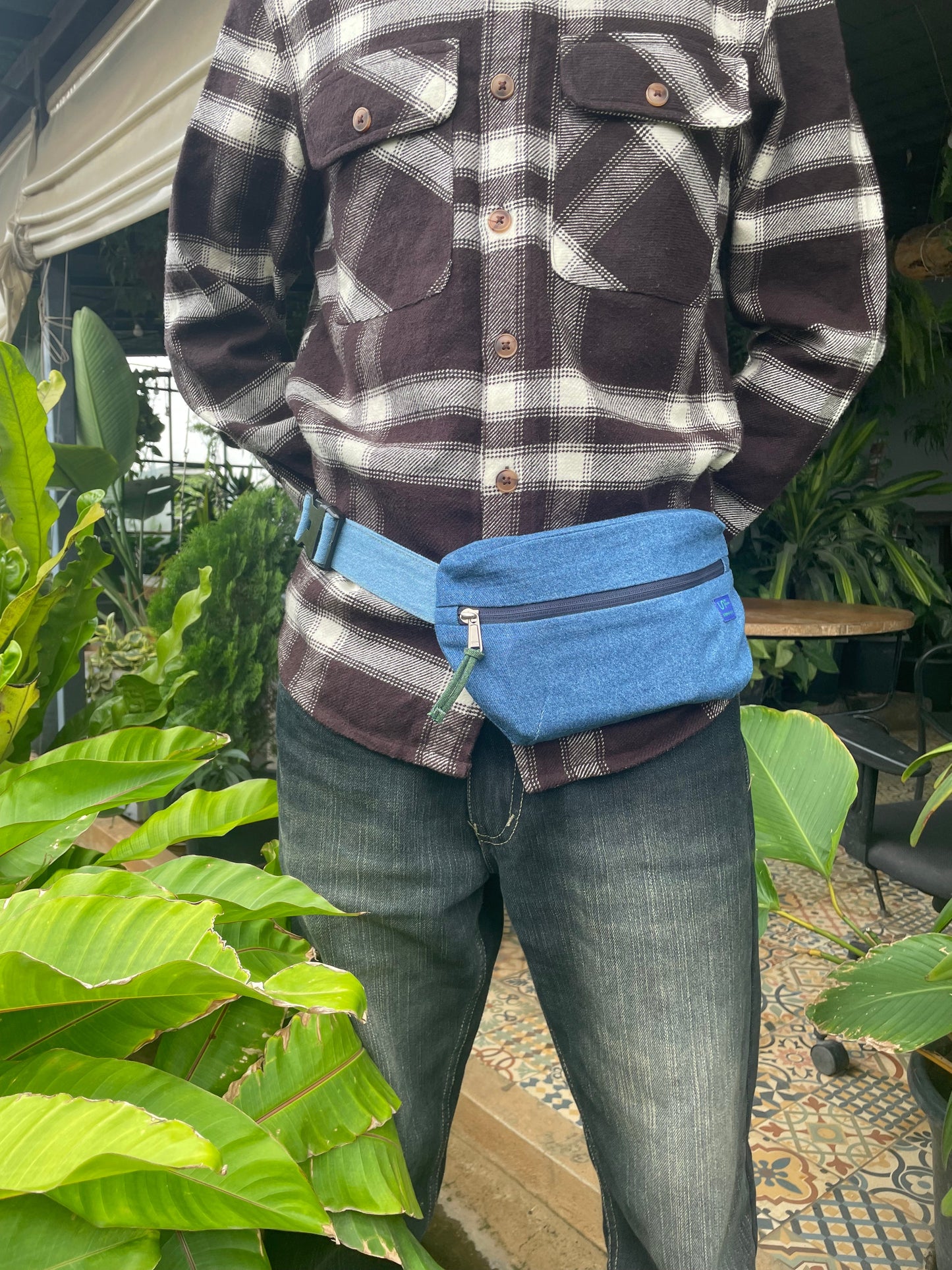 The Everyday Denim Fanny Pack