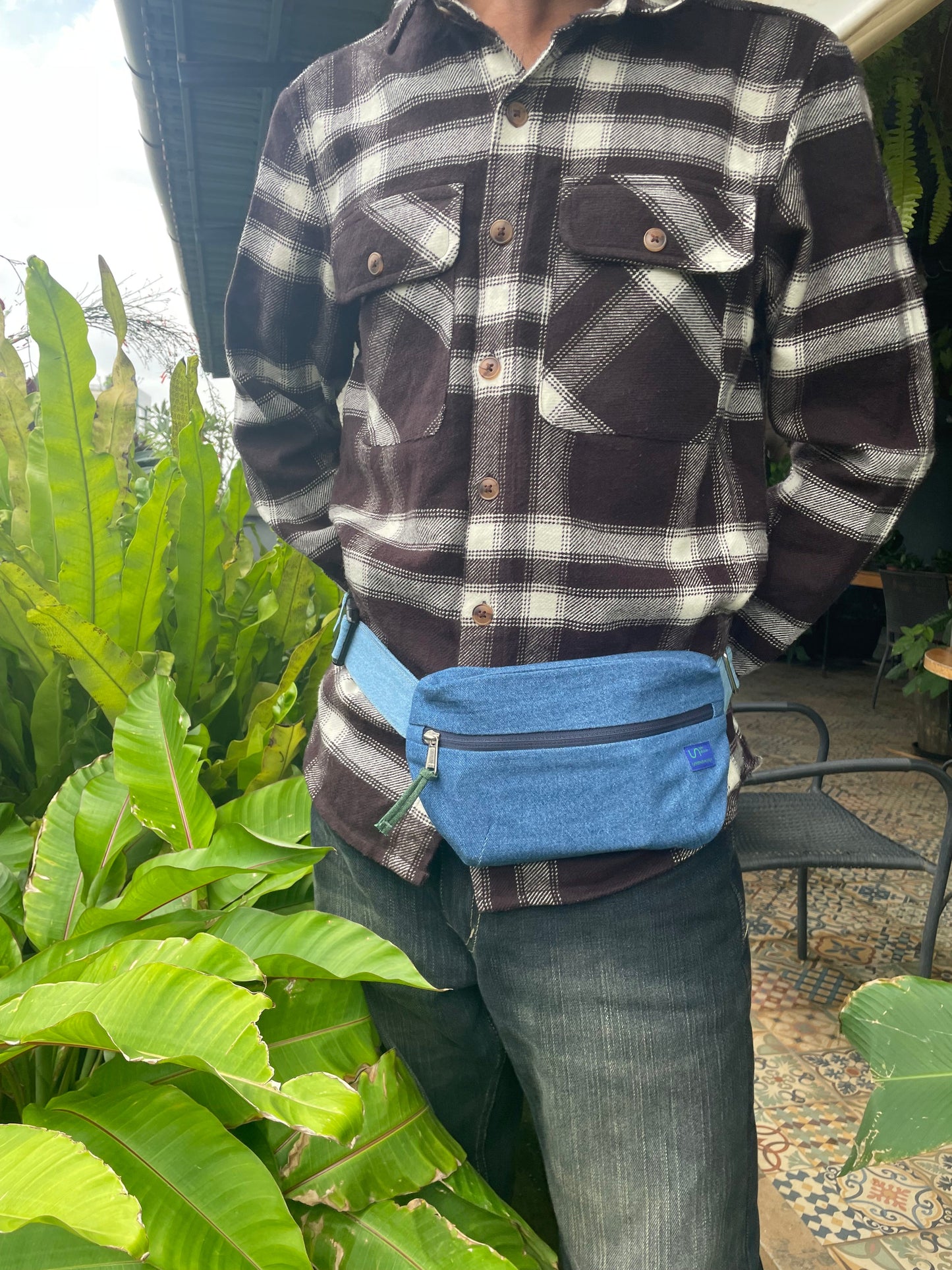 The Everyday Denim Fanny Pack