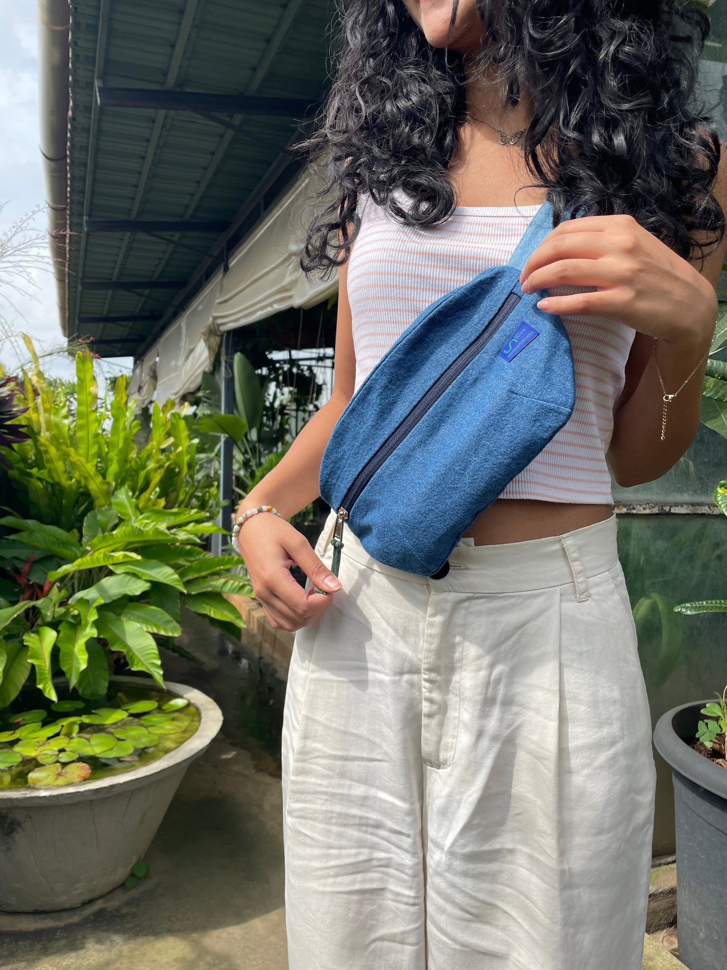 The Everyday Denim Fanny Pack