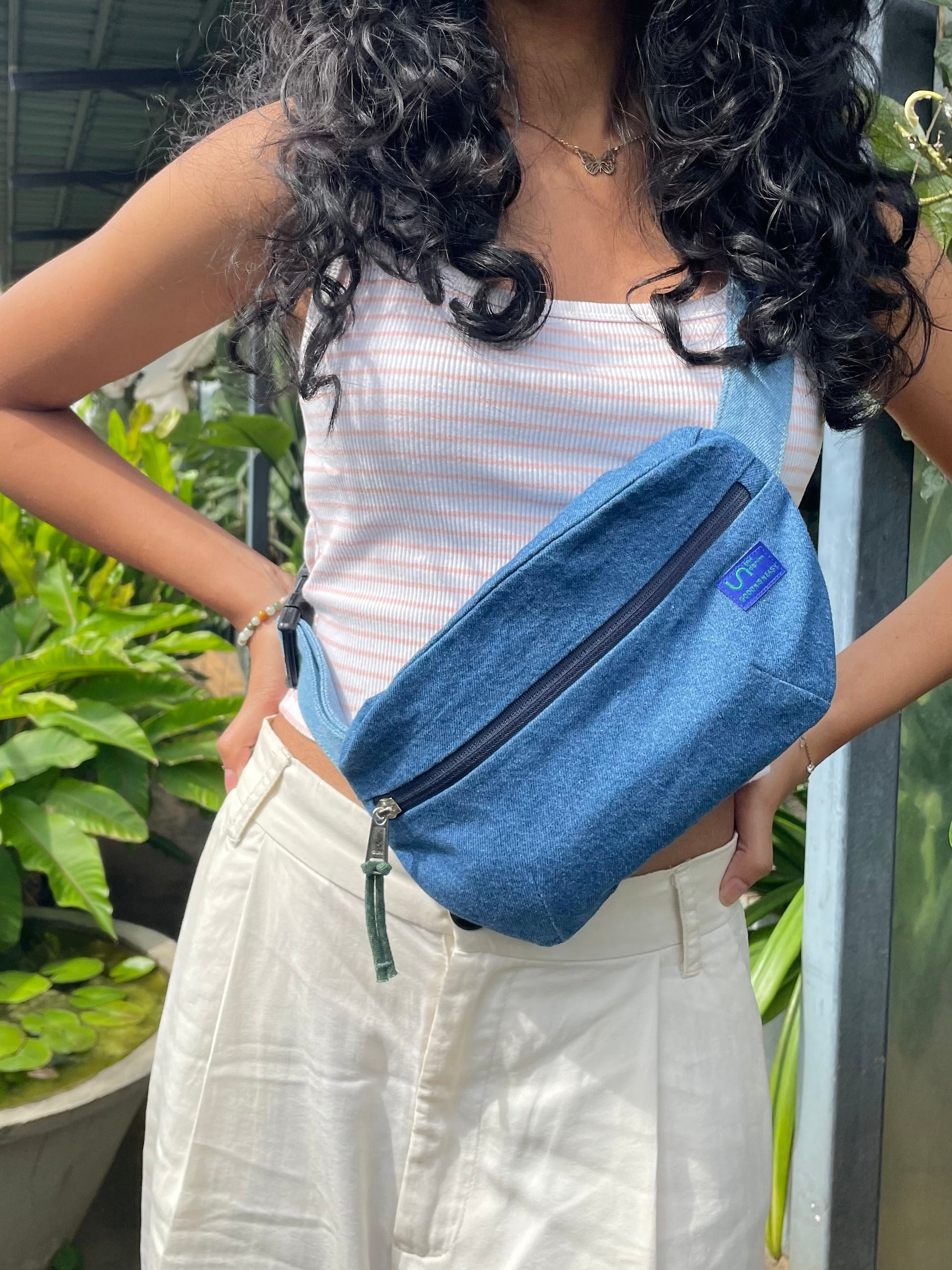 The Everyday Denim Fanny Pack