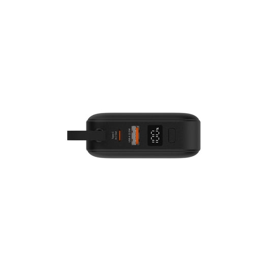 Maverick Mini 20,000mAh Powerbank with 20W Built-in Lightning & Type-C Cables
