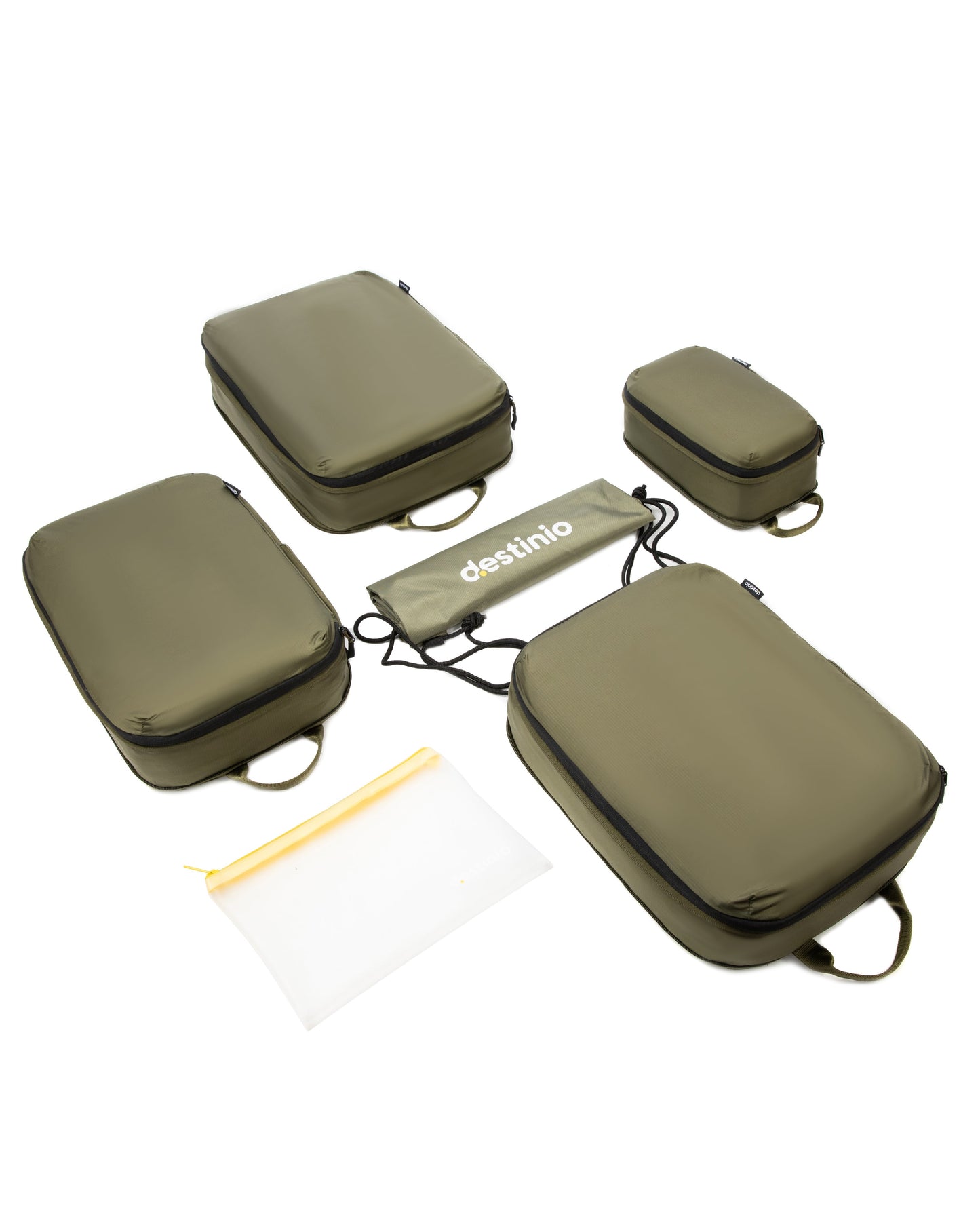 DT Compression Packing cubes - Green