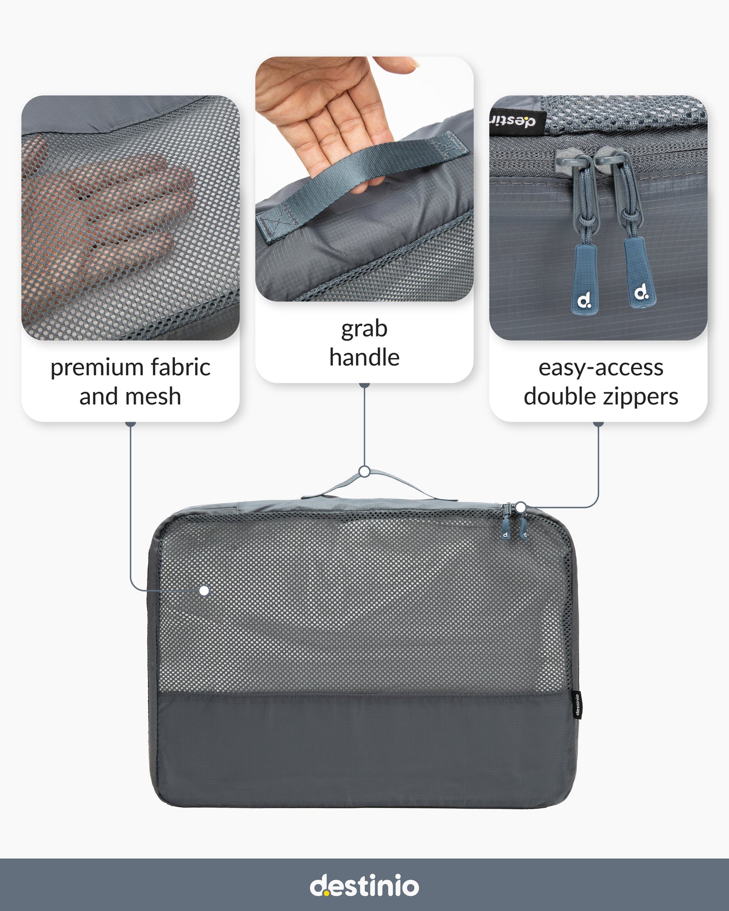 DT rectangle mesh packing cubes - Blue