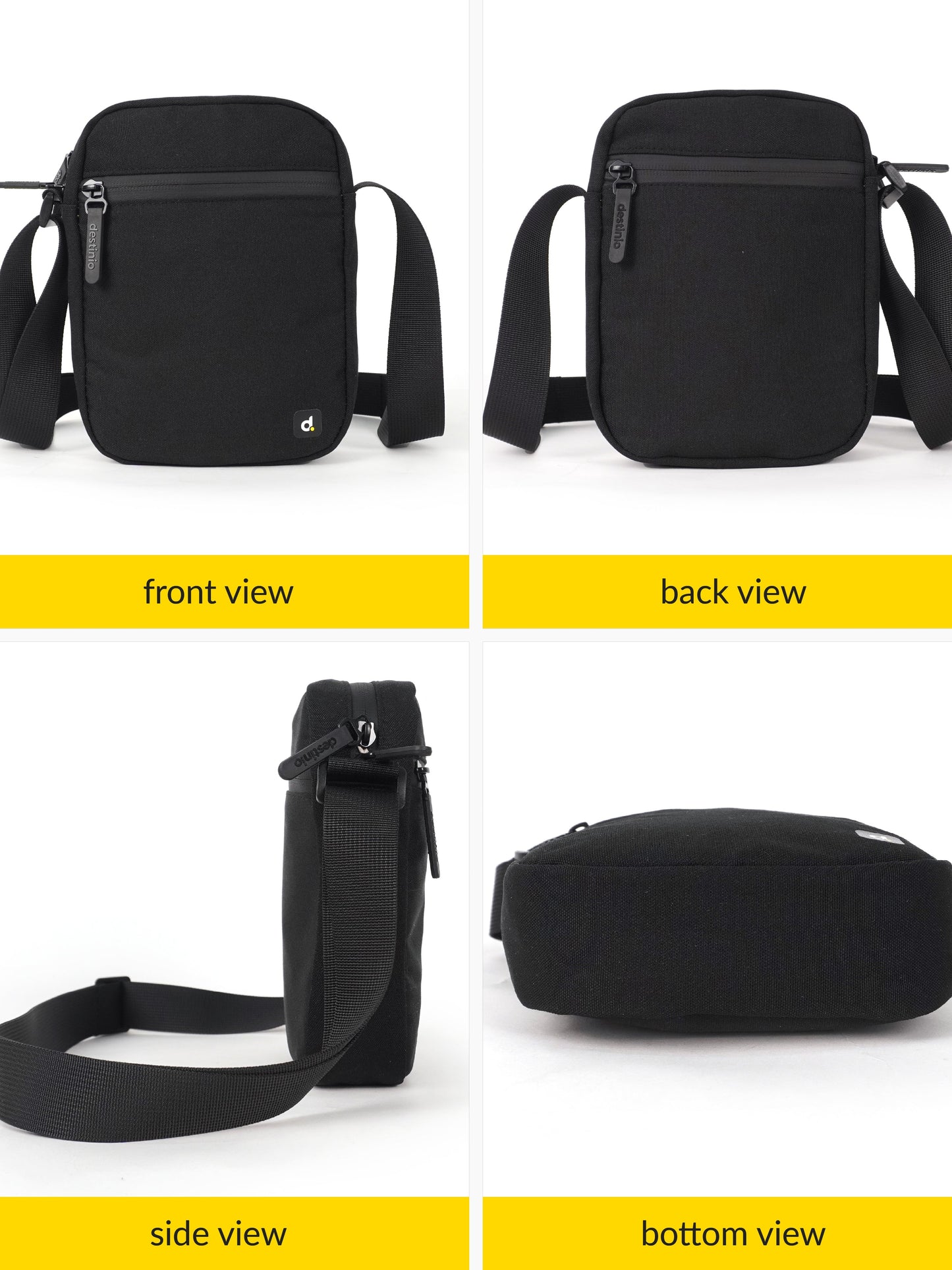 Destinio Sling bag small - Black