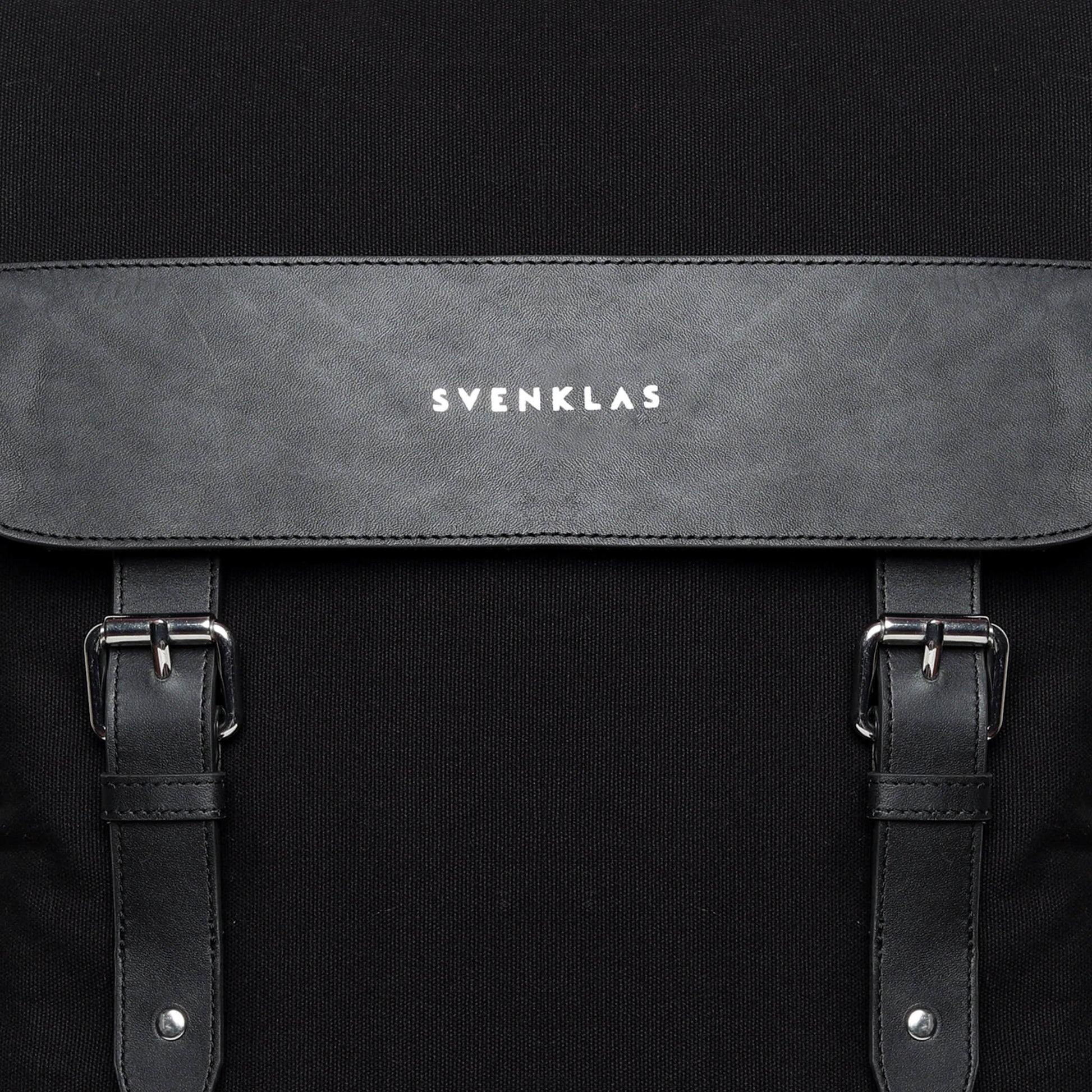 Svenklas Amber Black Backpack