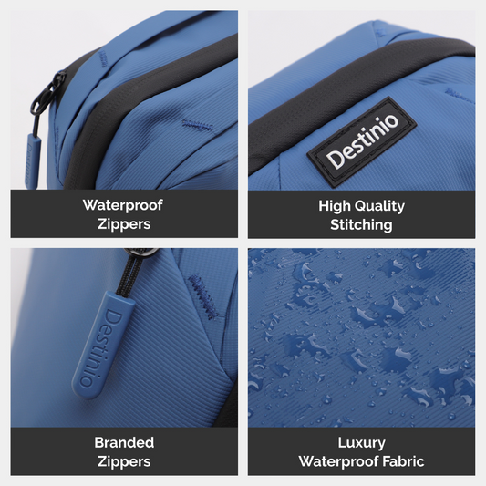 Destinio Electronics Organizer bag - Dark Blue
