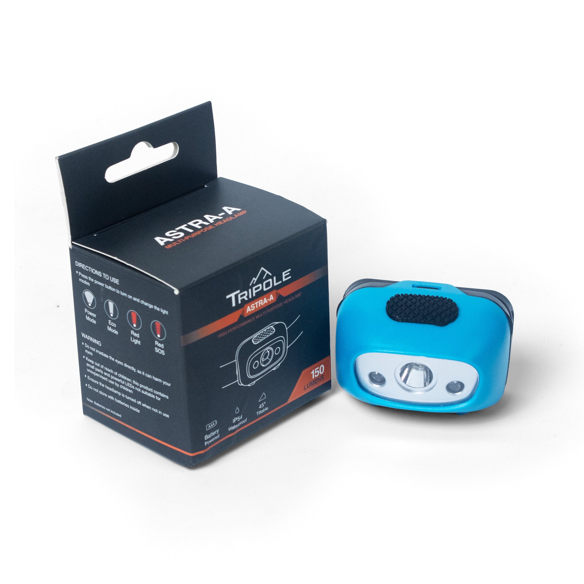 Tripole Astra-A | Head Torch and Head Lamp | AAA Battery