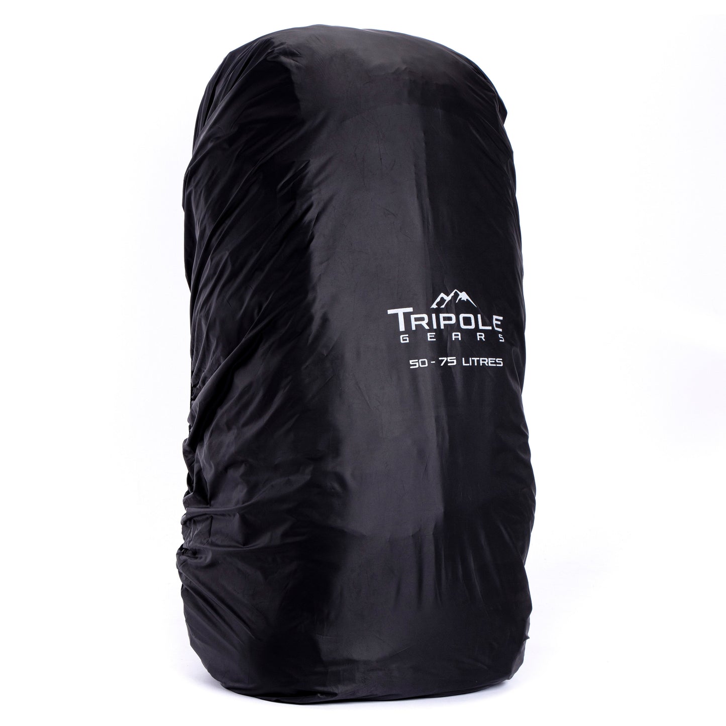 Tripole Terra Backpacking and Trekking Rucksack with Front Opening, Rain Cover and Metal Frame | 3 Year Warranty | 75 Litres (Black)