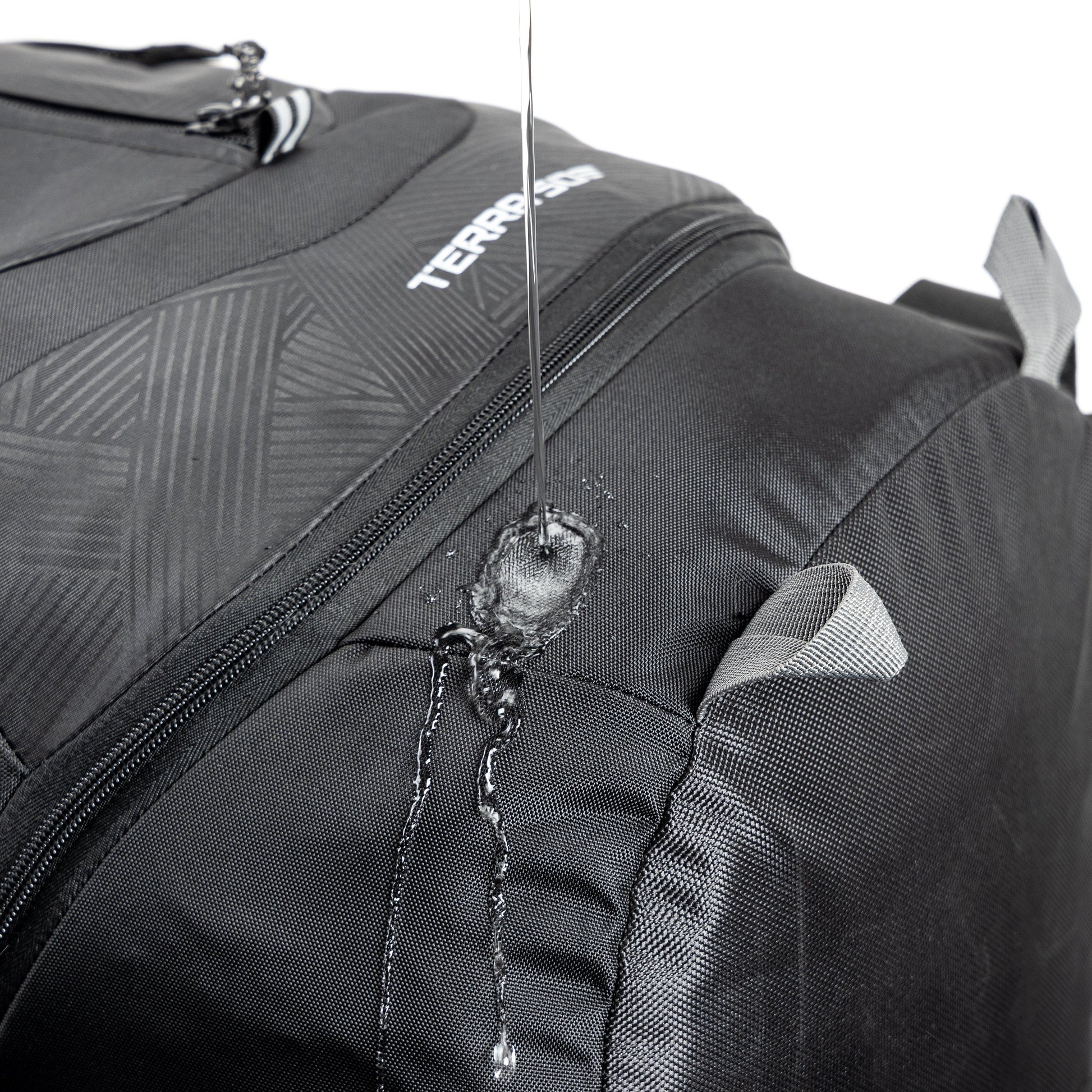 Tripole Terra Backpacking and Trekking Rucksack with Front Opening, Rain Cover and Metal Frame | 3 Year Warranty | 75 Litres (Black)