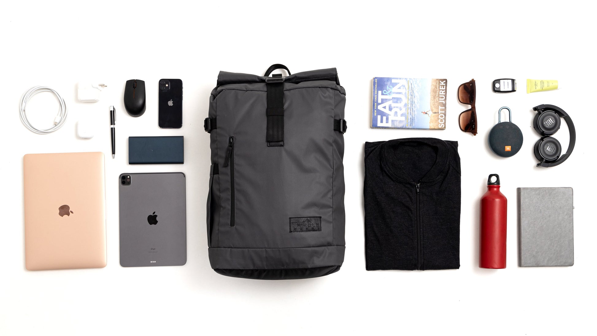 Tusker Roll Top Laptop Backpack