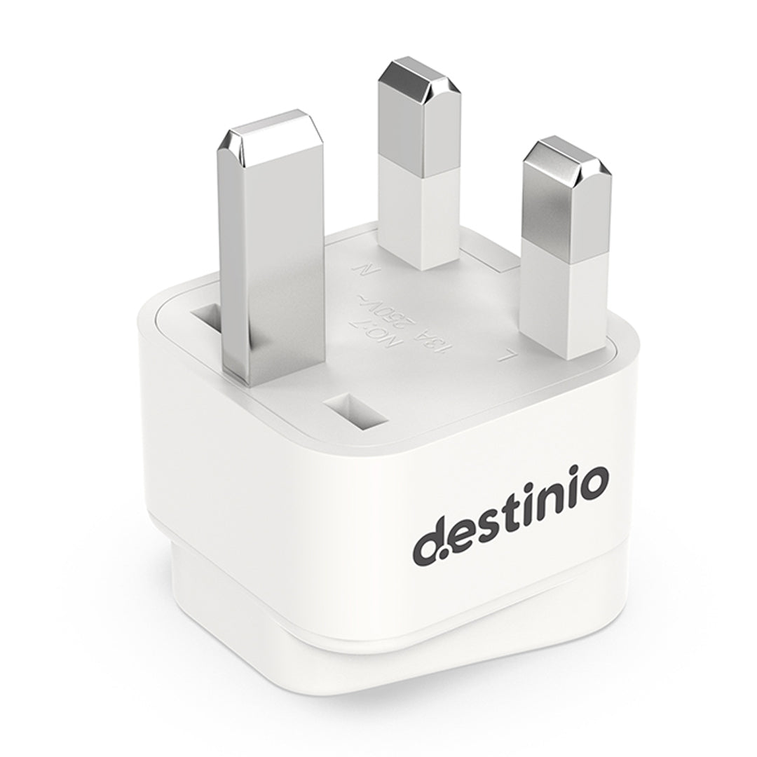 Plug adapter Type G for UK/UAE (Pack of 2)