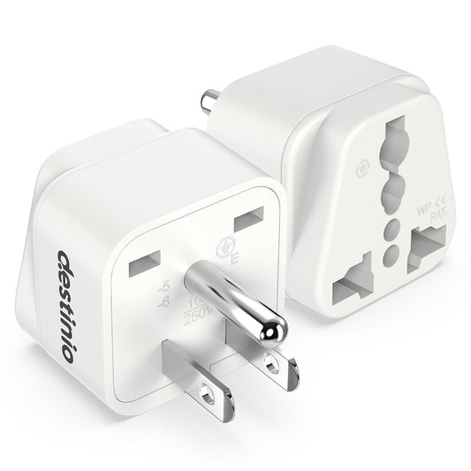 Plug adapter Type B for US/Canada (Pack of 2)