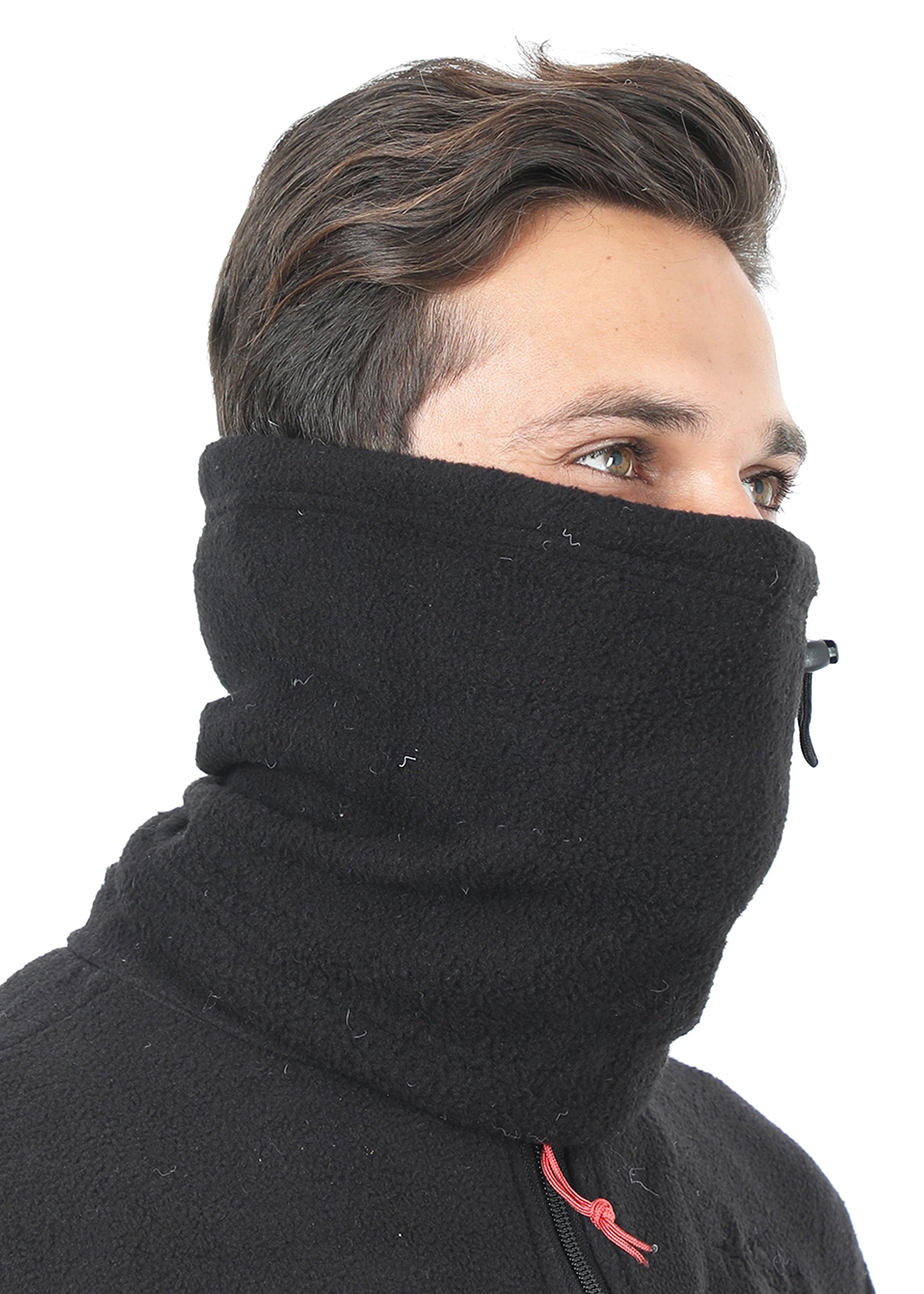 Tripole Fleece Neck Warmer (Black)