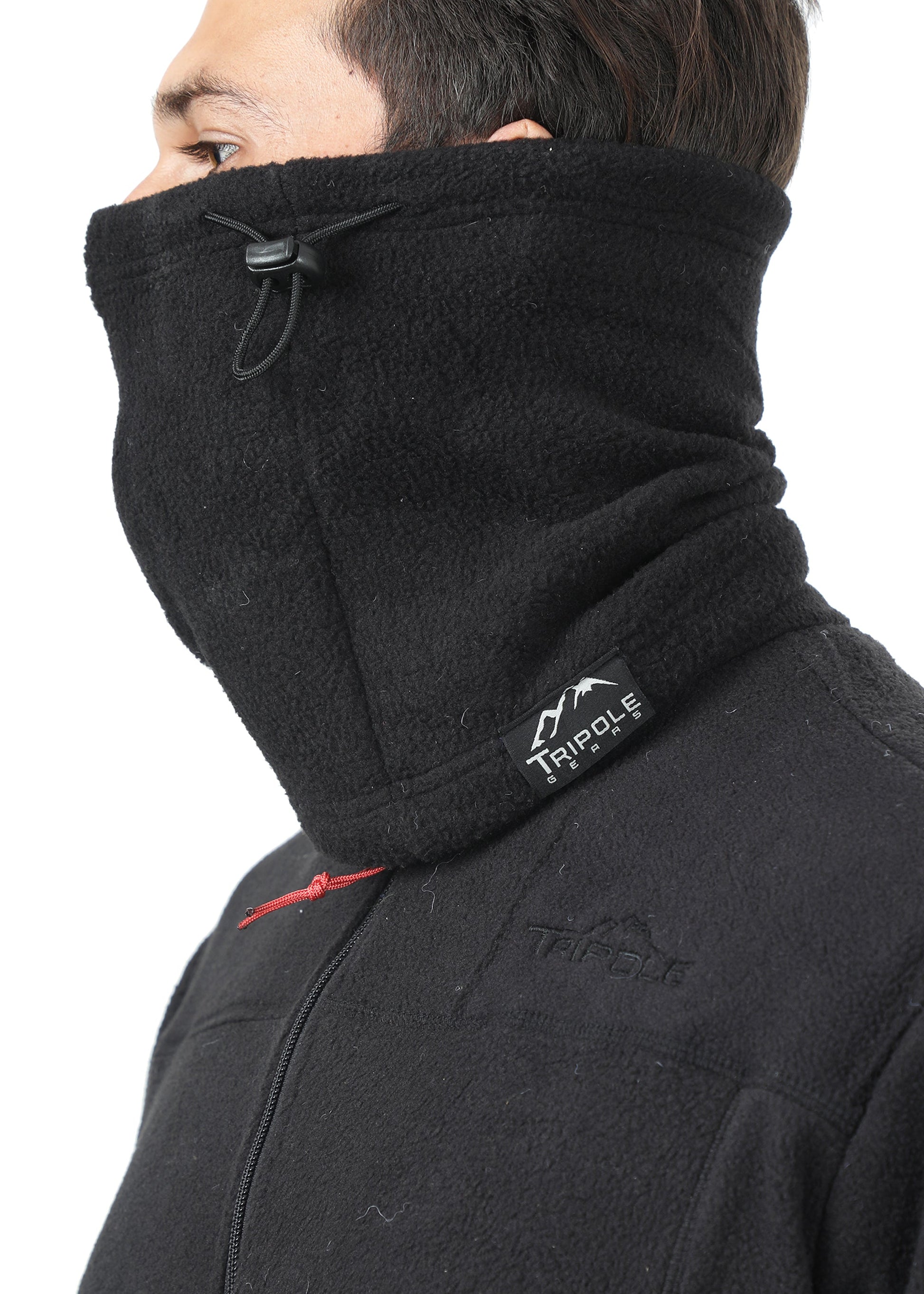 Tripole Fleece Neck Warmer (Black)
