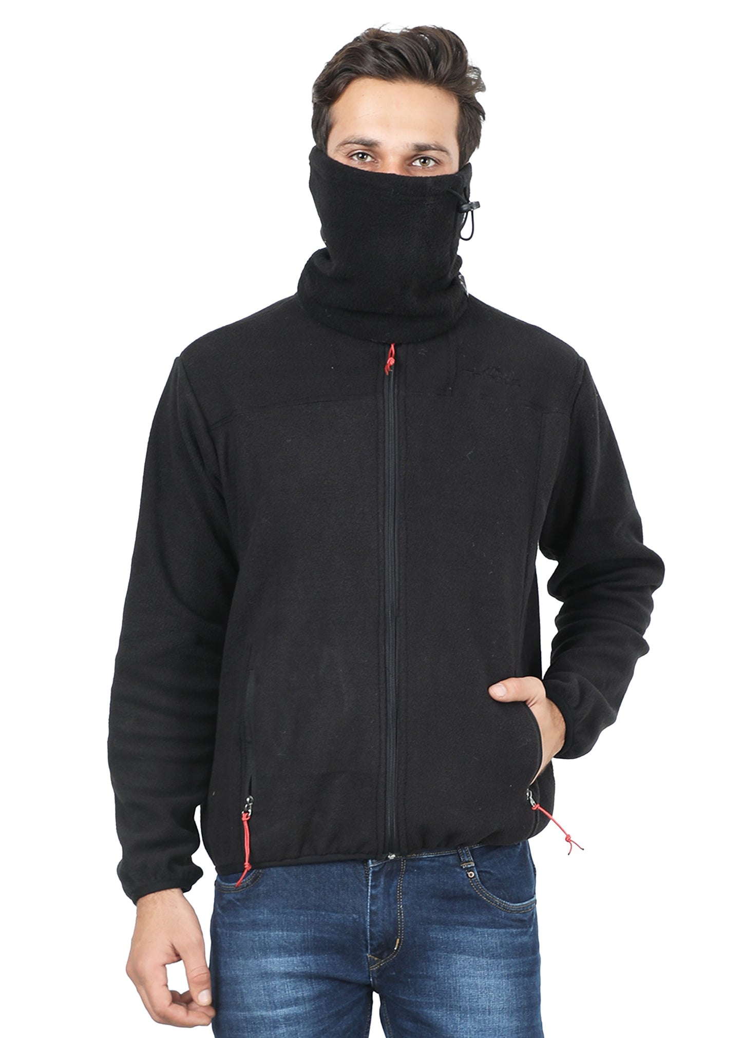 Tripole Fleece Neck Warmer (Black)