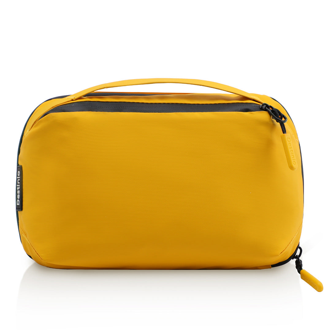 Destinio Toiletry Bag - Yellow (Small)