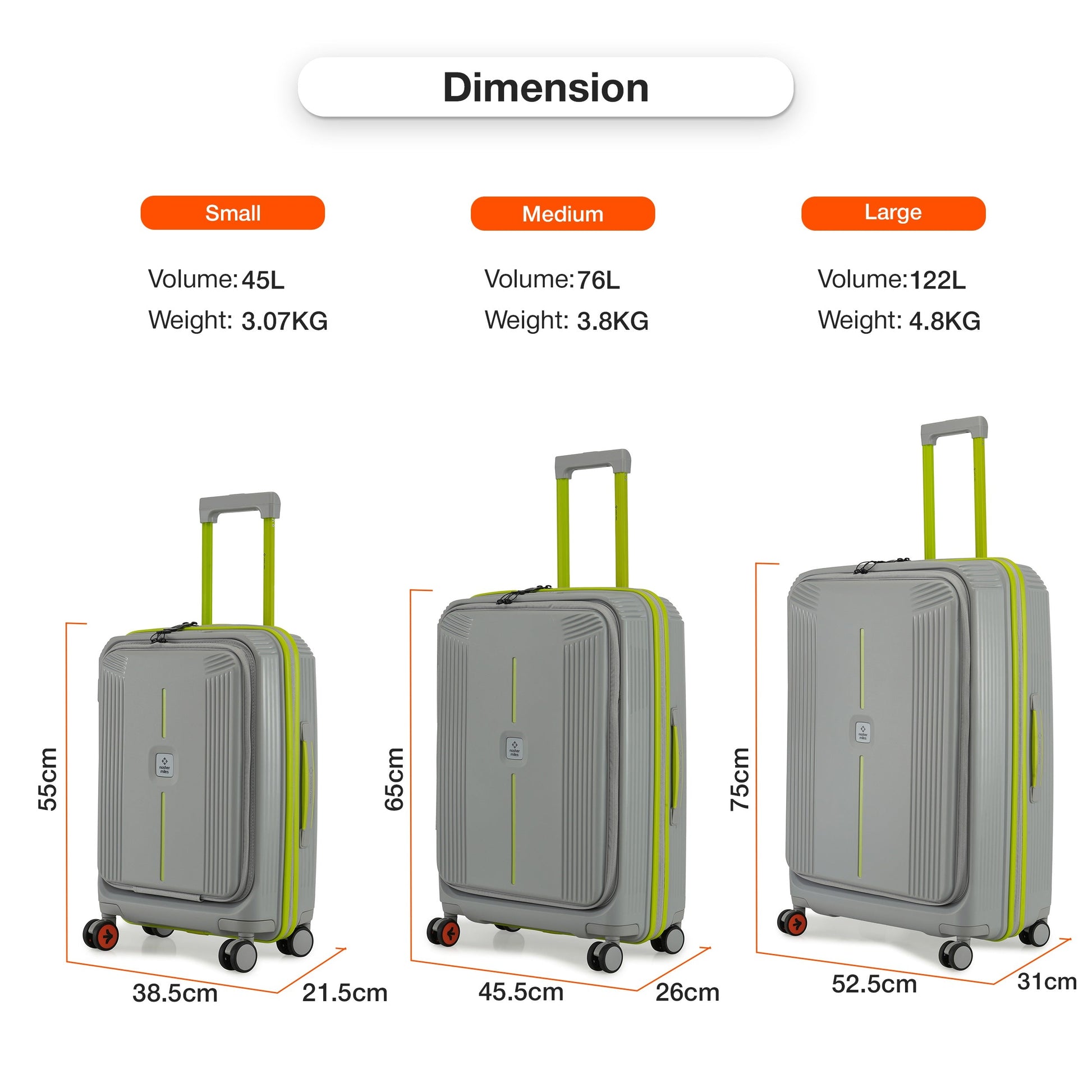 Alexandria Hard Luggage