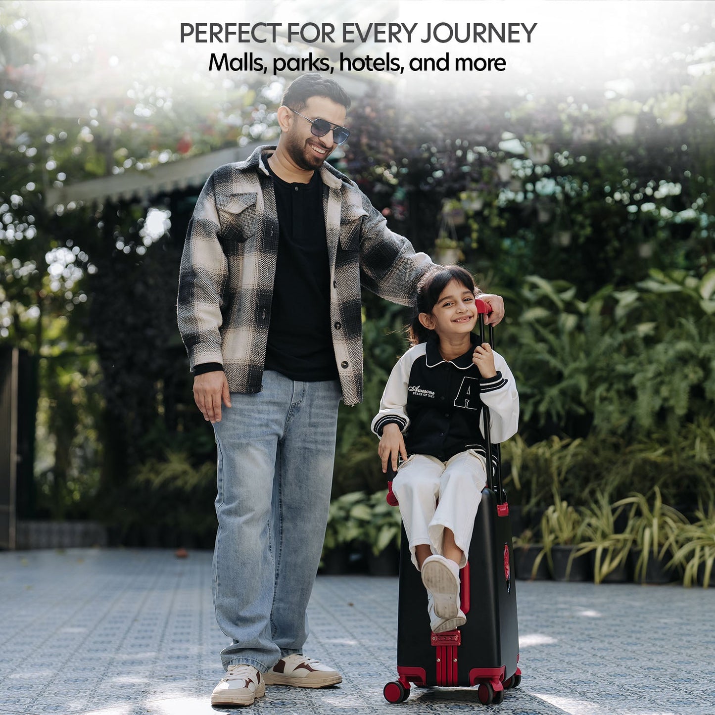 Butt Baby Sit & Go - India's First Cabin Luggage Baby Carrier - Intense Black