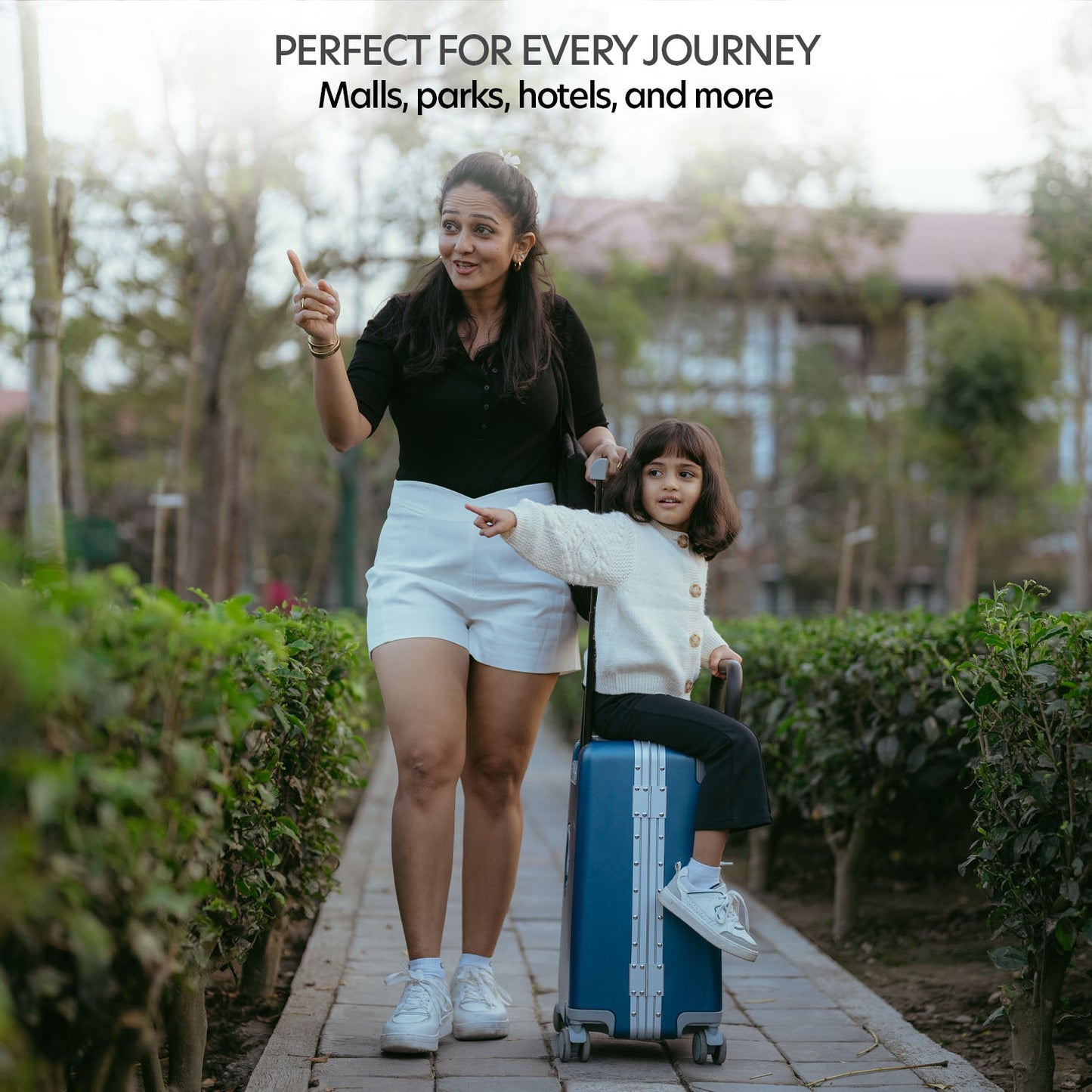 Butt Baby Sit & Go - India's First Cabin Luggage Baby Carrier - Midnight Blue
